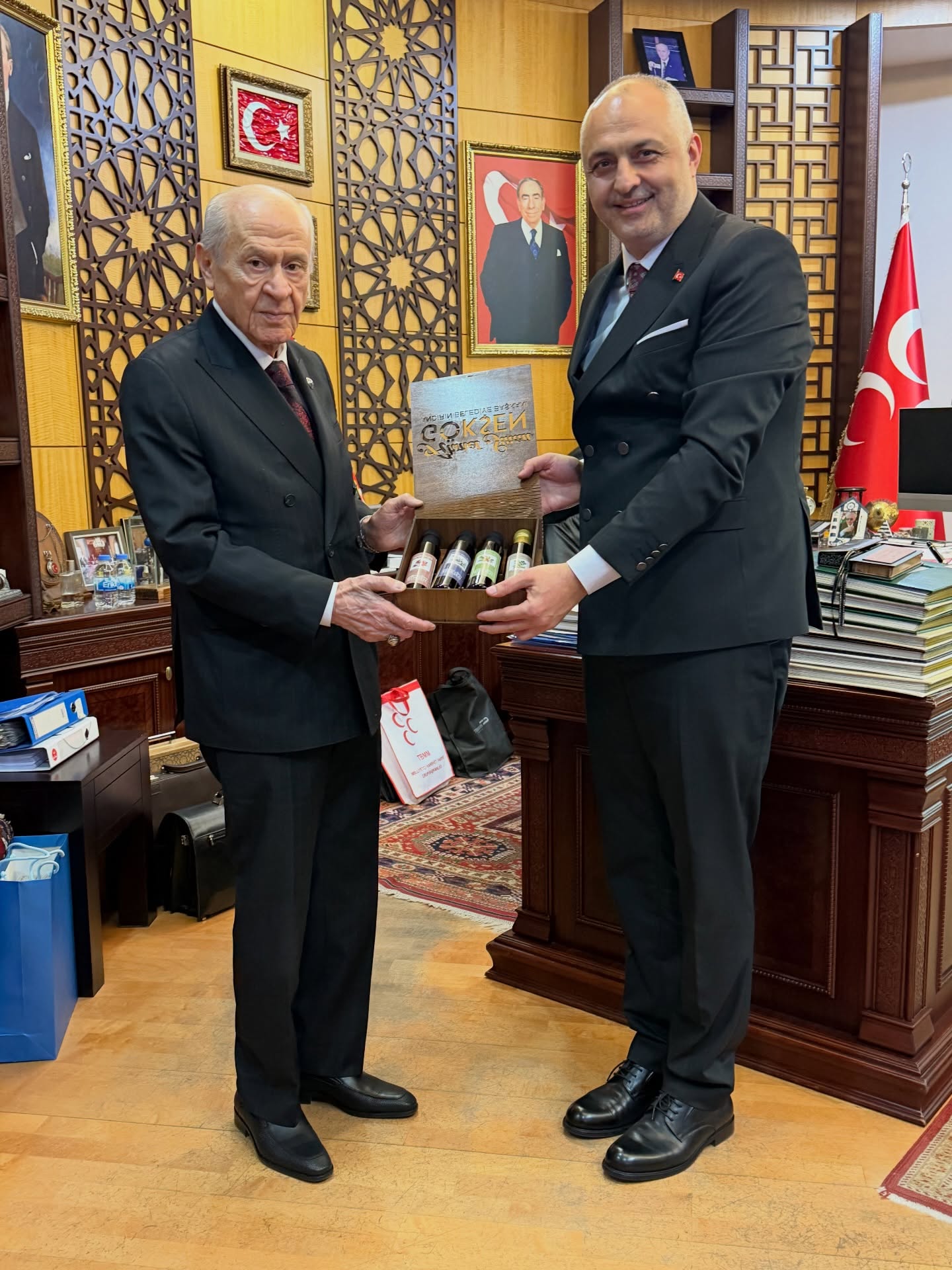 Başkan Gökşen’den Bahçeli’ye Ziyaret (4)