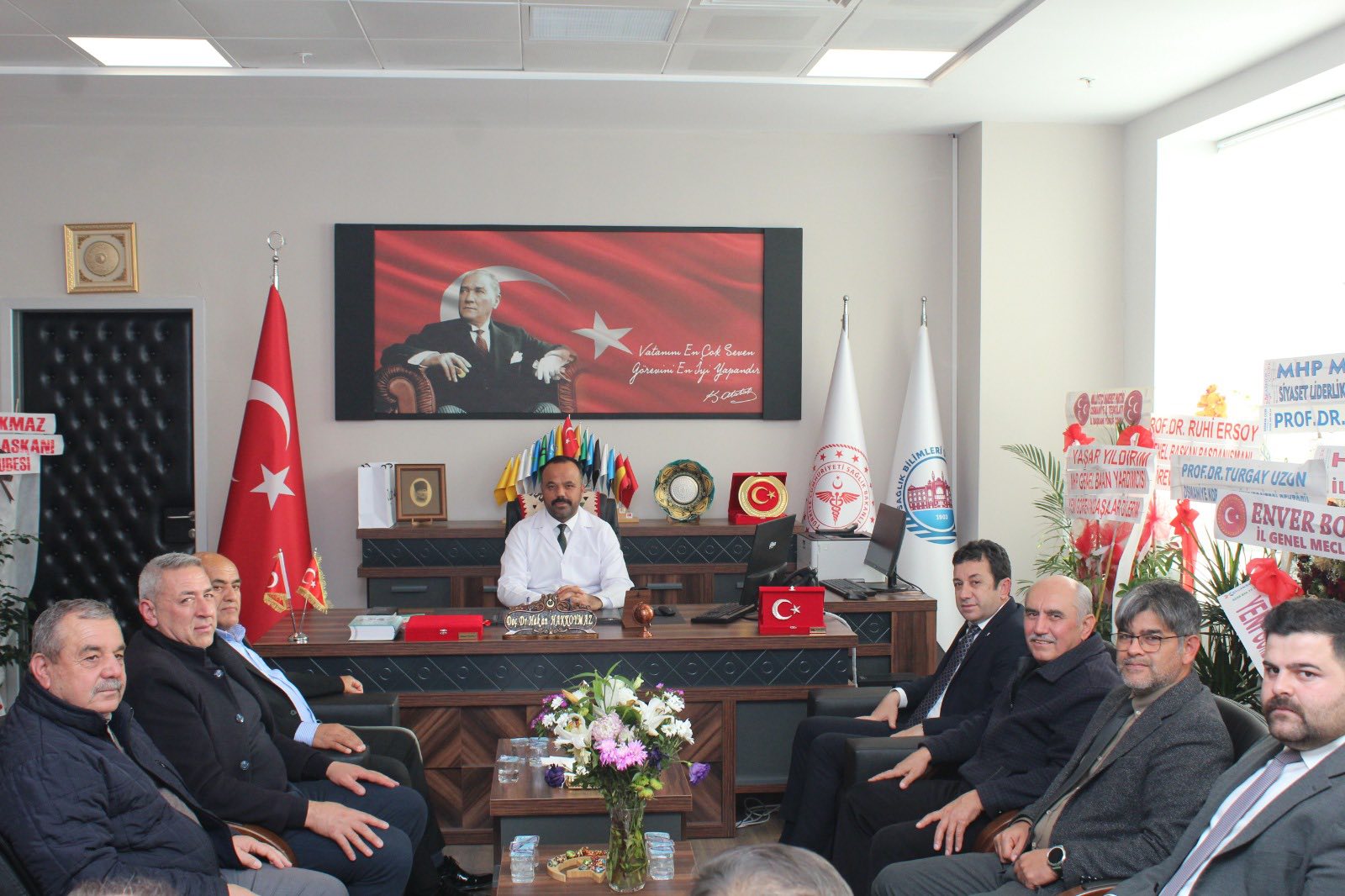 Başkan Kadıoğlu’ndan Başhekim Hakkoymaz’a Ziyaret (3)