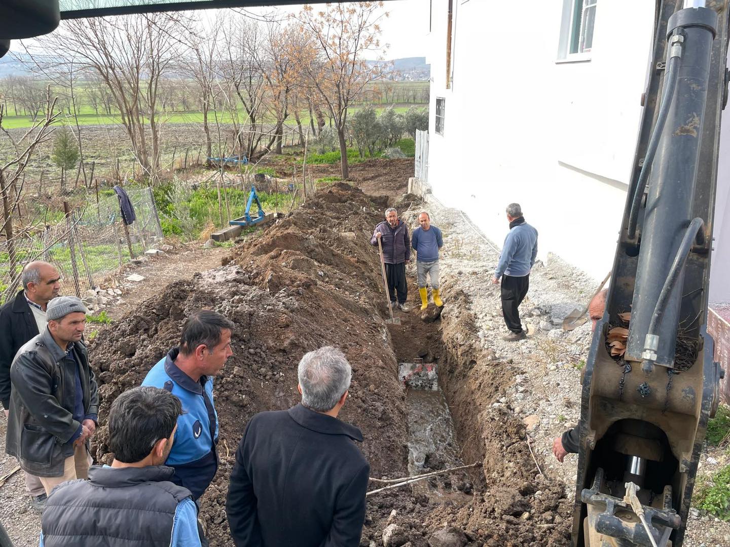 Belediye Başkanı Yeşildemir Sahada İnceleme Yaptı (3)
