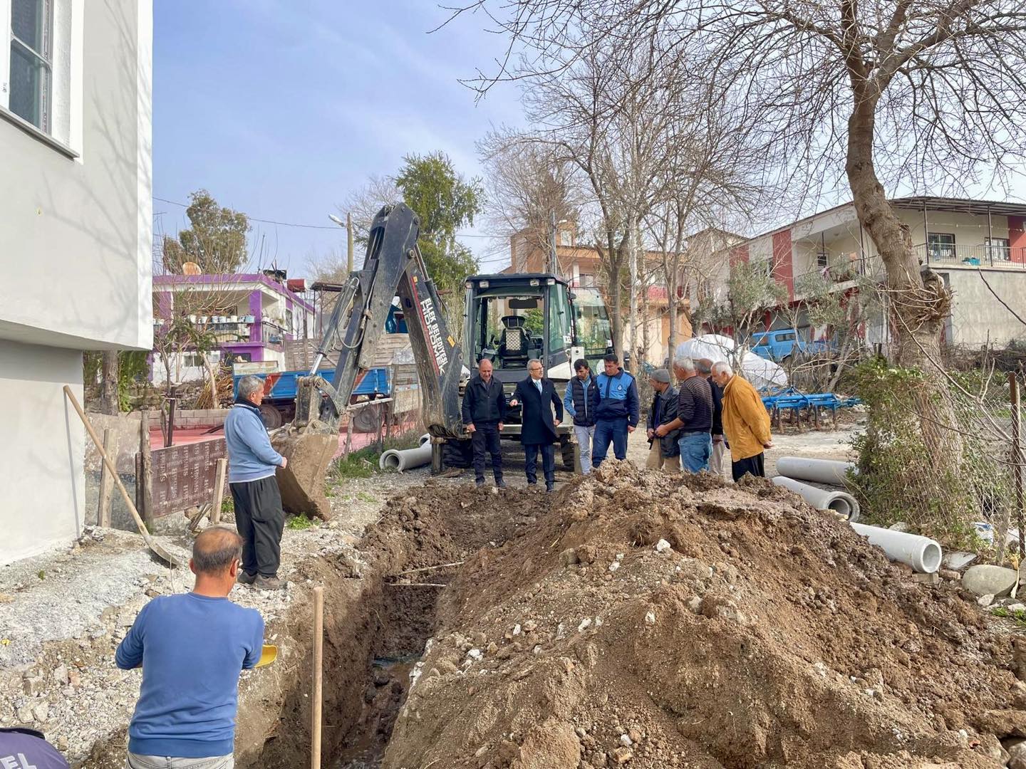 Belediye Başkanı Yeşildemir Sahada İnceleme Yaptı (4)