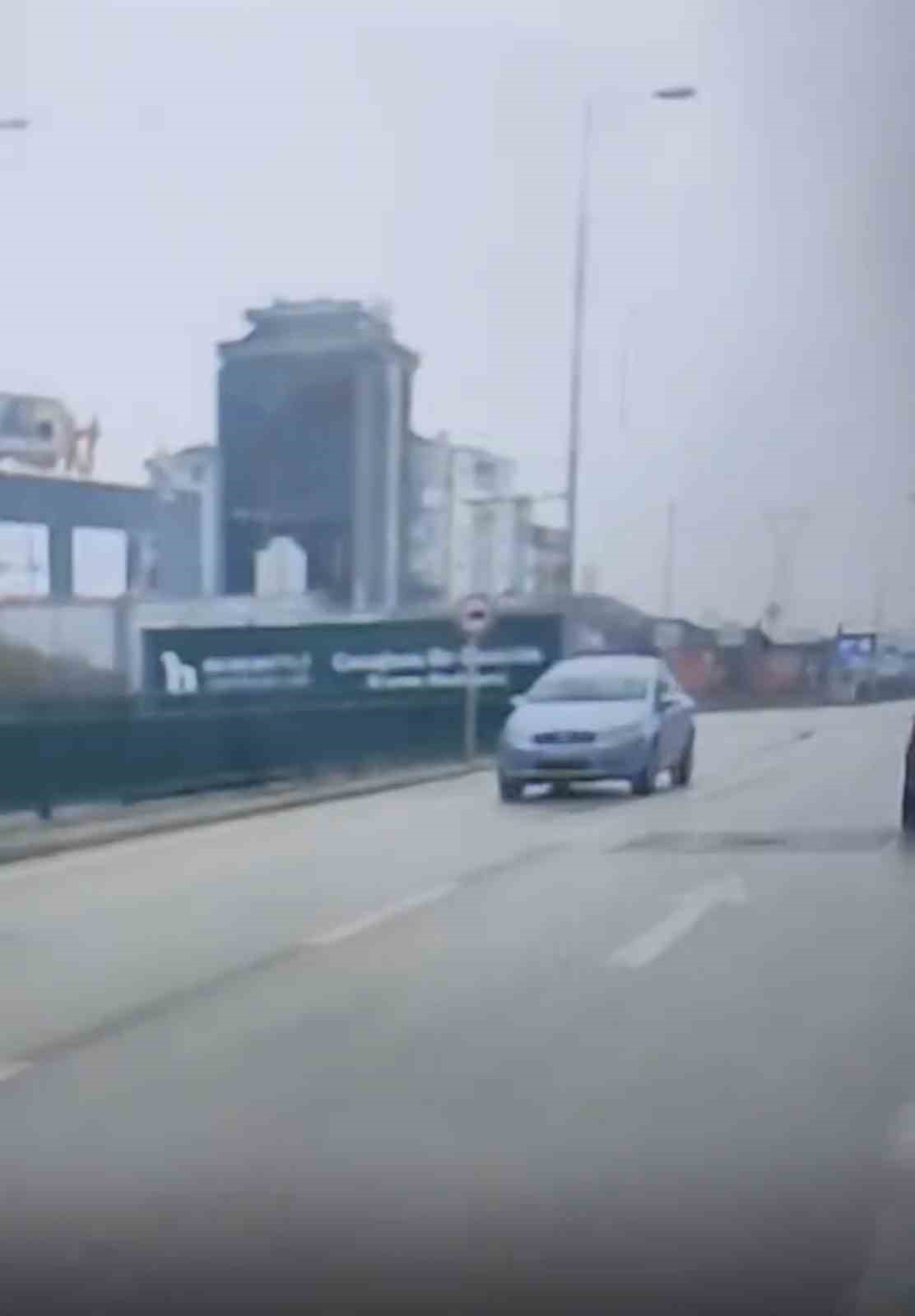 Bursa Nilüfer’de Ters Yöne Giren Araç Trafikte Panik Yarattı2