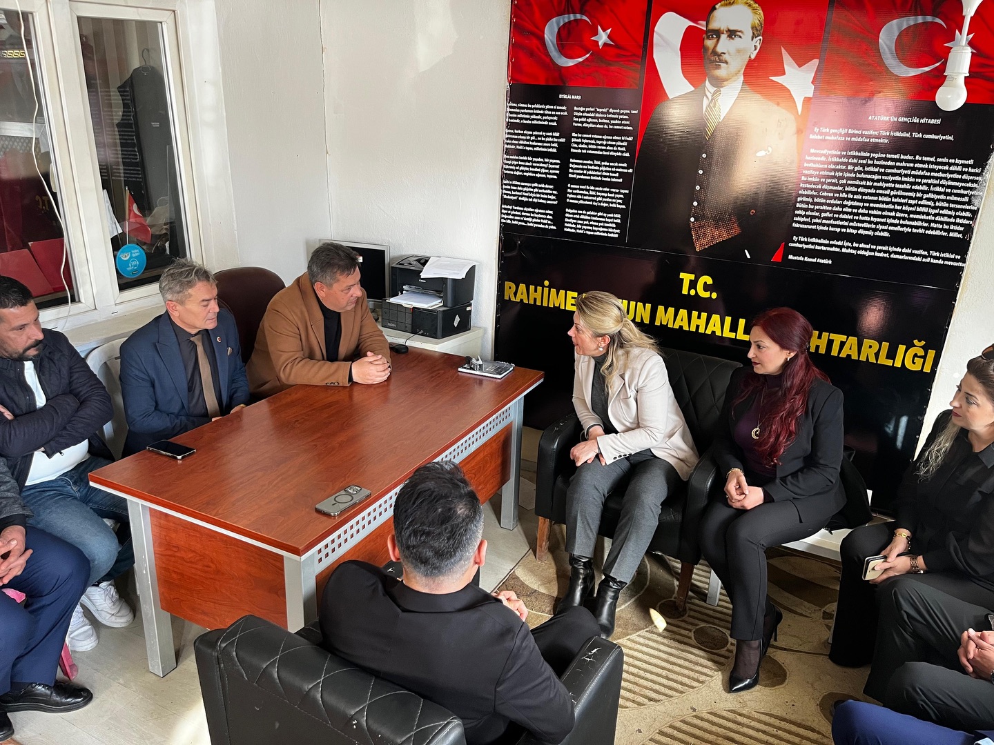 Chp Osmaniye Sahada Esnaf Ve Muhtarlarla Buluşma (3)