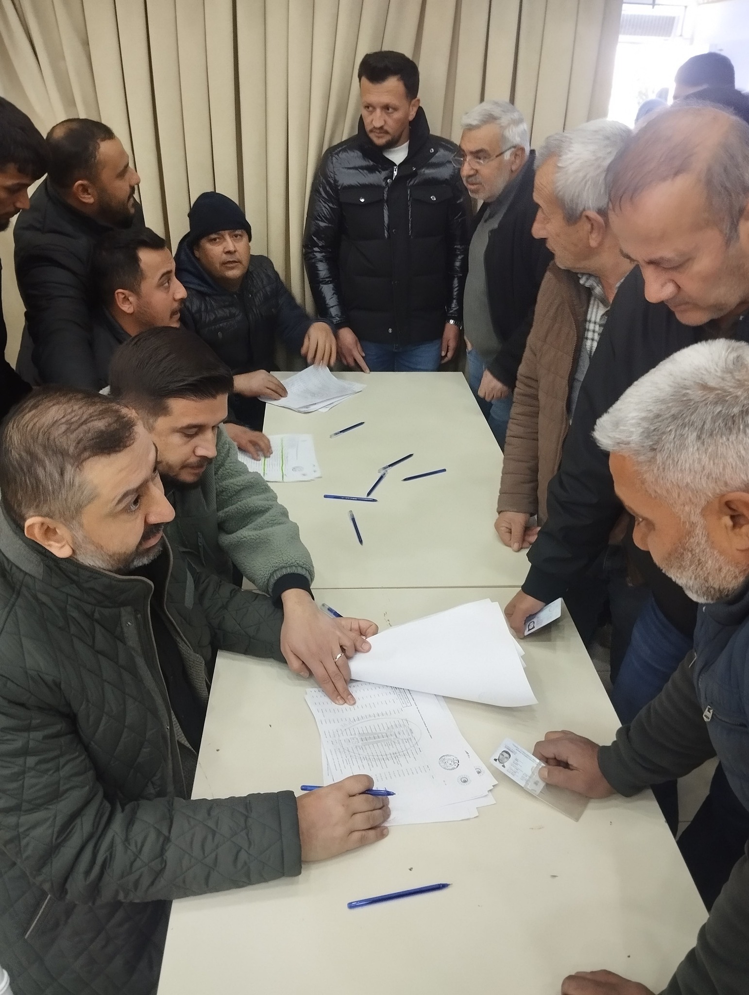 Düziçi Madeni Sanatkârlar Odası’nda Seçim Heyecanı (5)