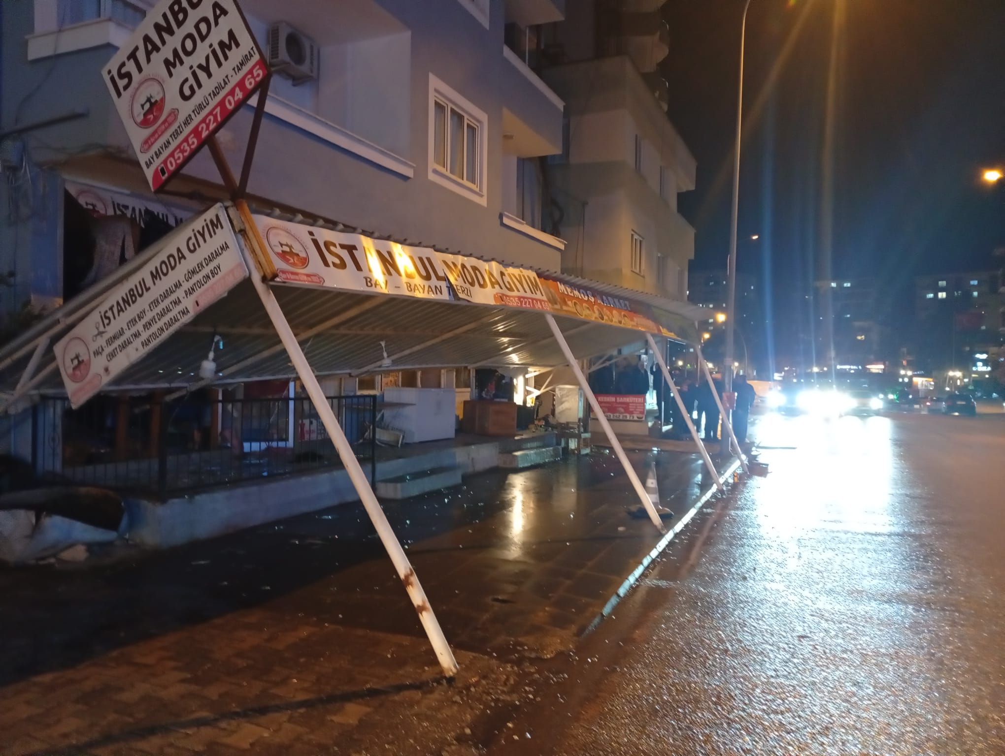 Düziçi’nde Fırtına Etkili Oldu (3)