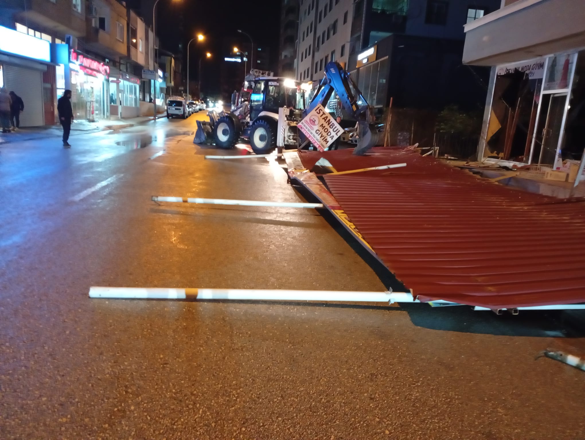 Düziçi’nde Fırtına Etkili Oldu (4)