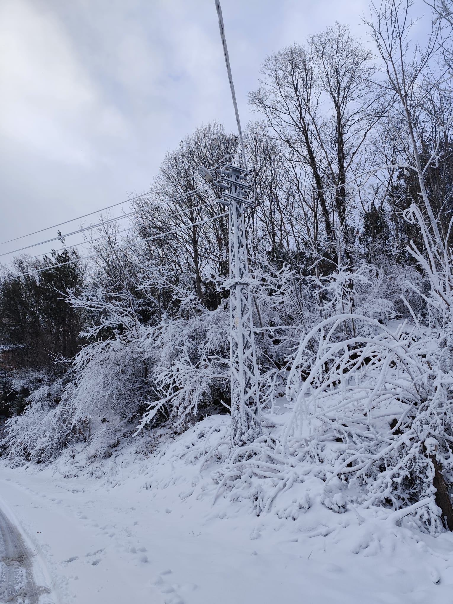 Düziçi’nde Kar Hayatı Felç Etti (1)