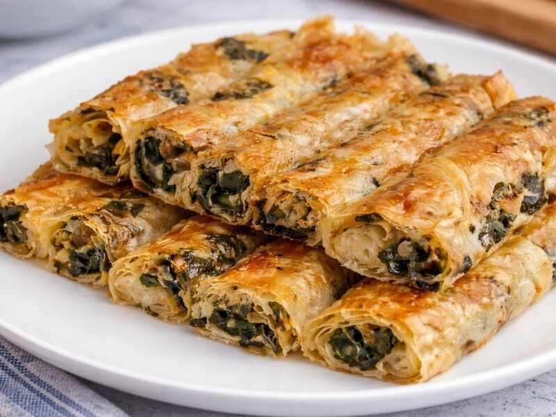 El Açması Ispanaklı Börek Sofraları Şenlendiriyor