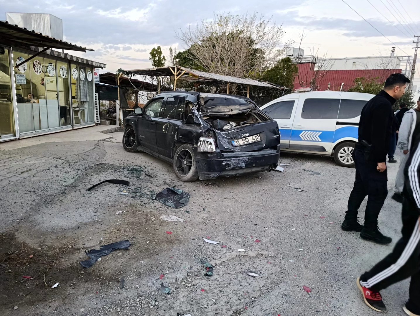 İskenderun Arsuz Yolunda Zincirleme Kaza 18 Yaralı10