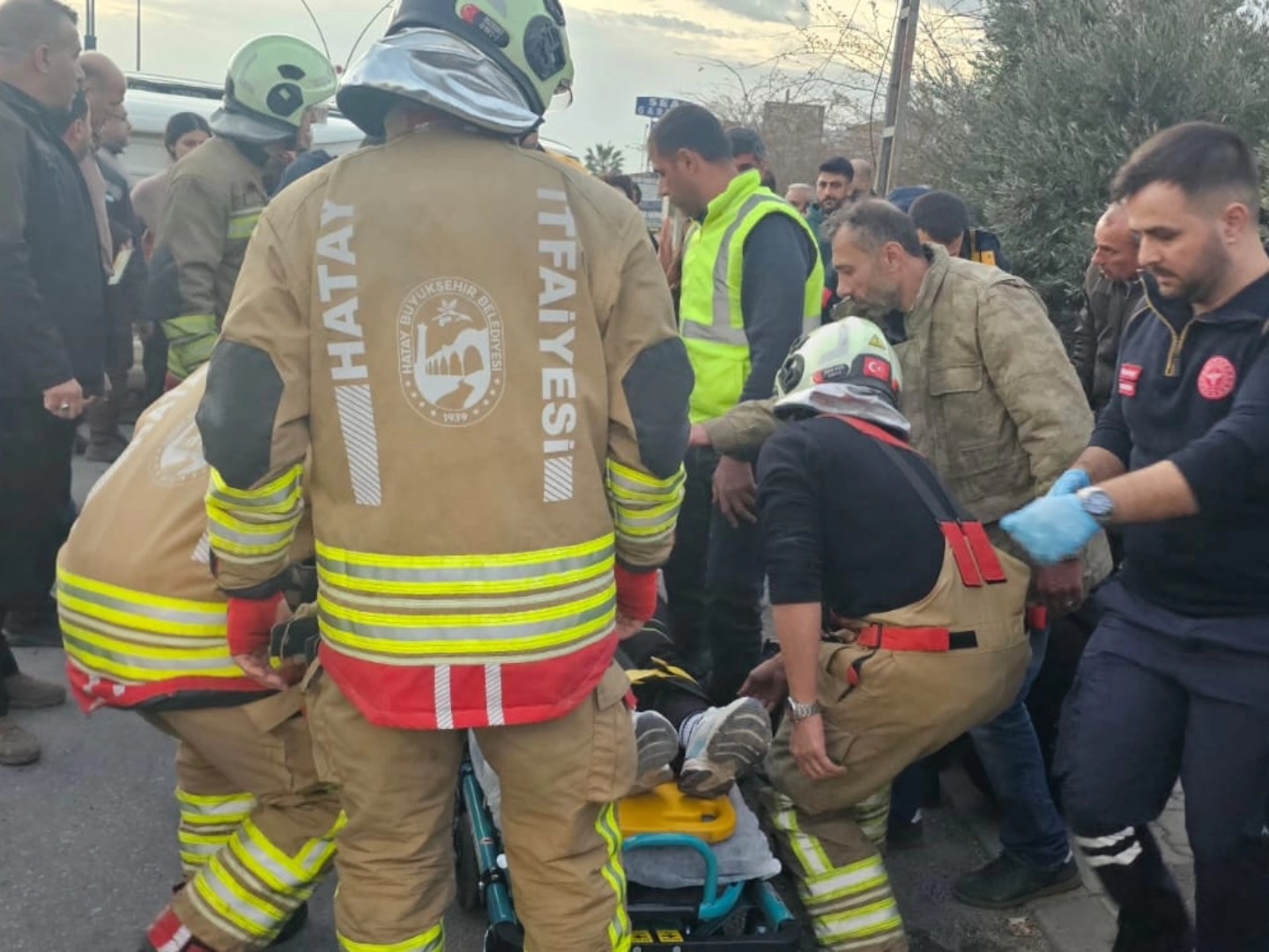 İskenderun Arsuz Yolunda Zincirleme Kaza 18 Yaralı8