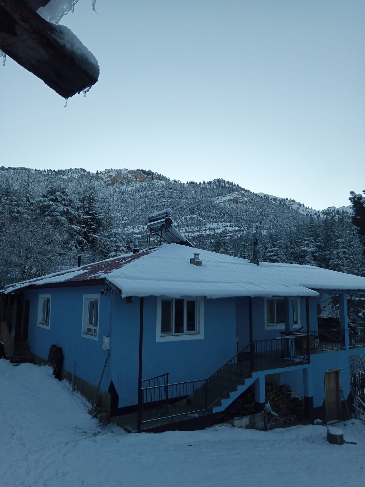 Kadirli Yaylaları Beyaz Gelinliğini Giydi Toroslar’da Kış Masalı (4)