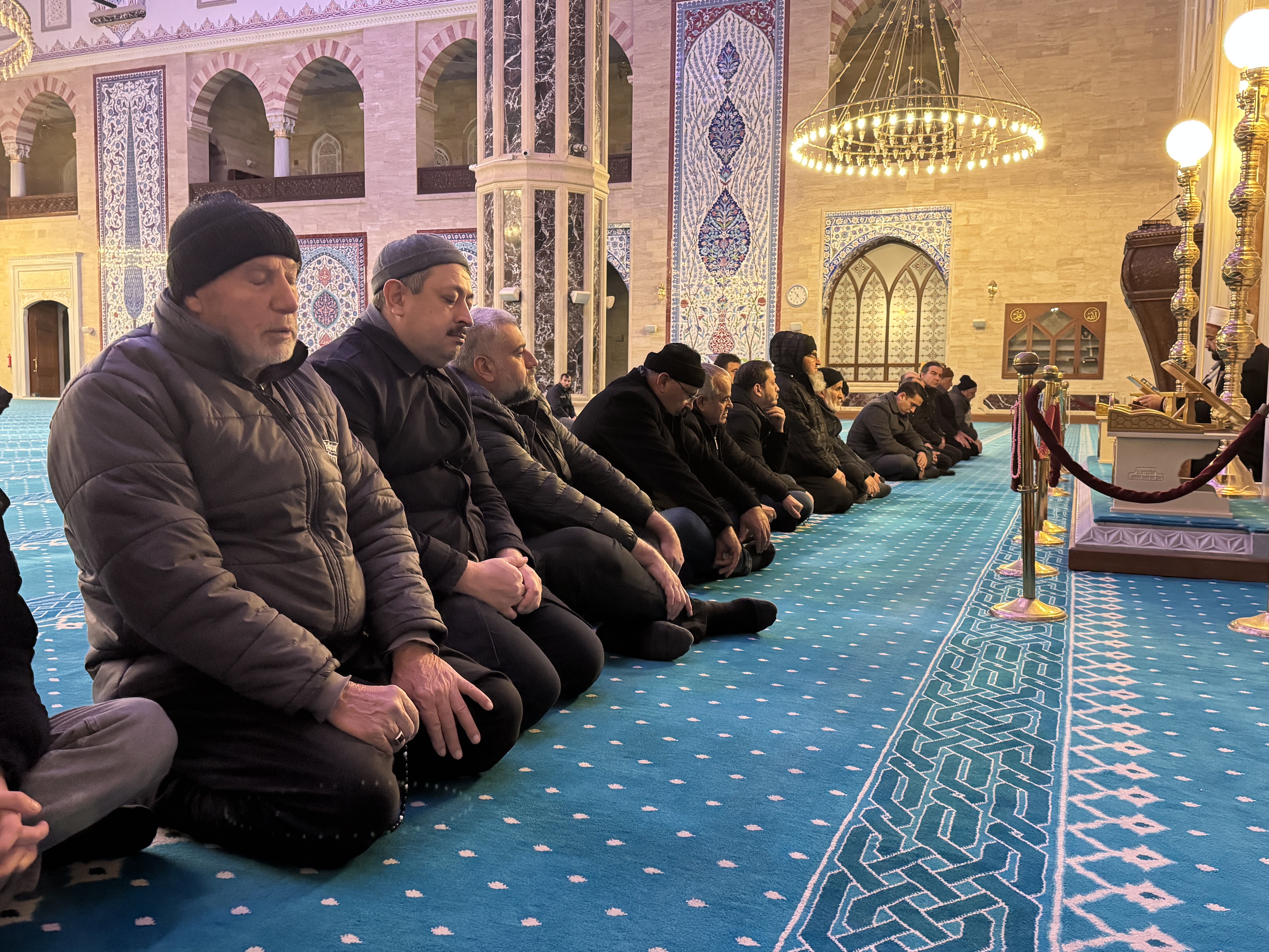 Kahramanmaraş'ta Gazze'ye Destek Için Sabah Namazı Buluşması Yapıldı