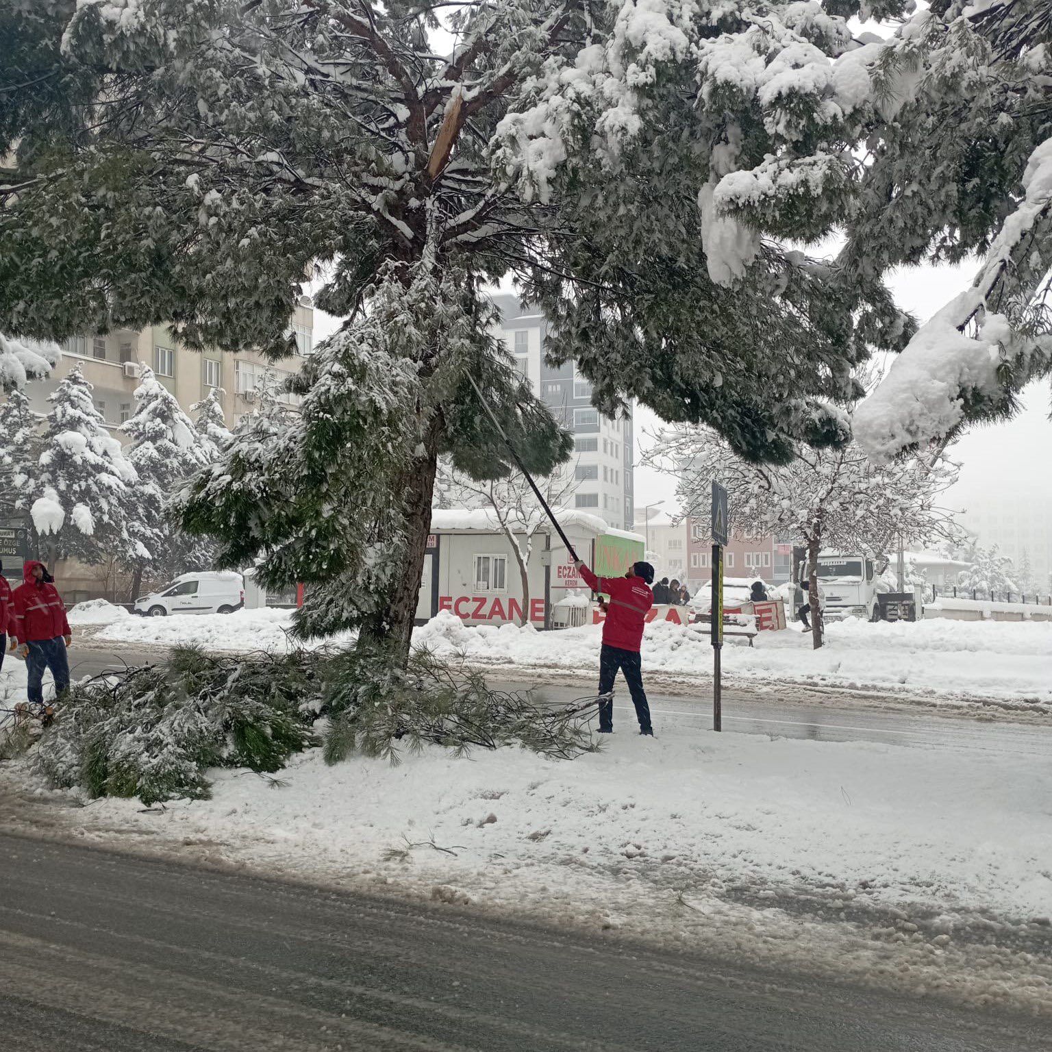 Kahramanmaraş’ta Kar Mesaisi (3)