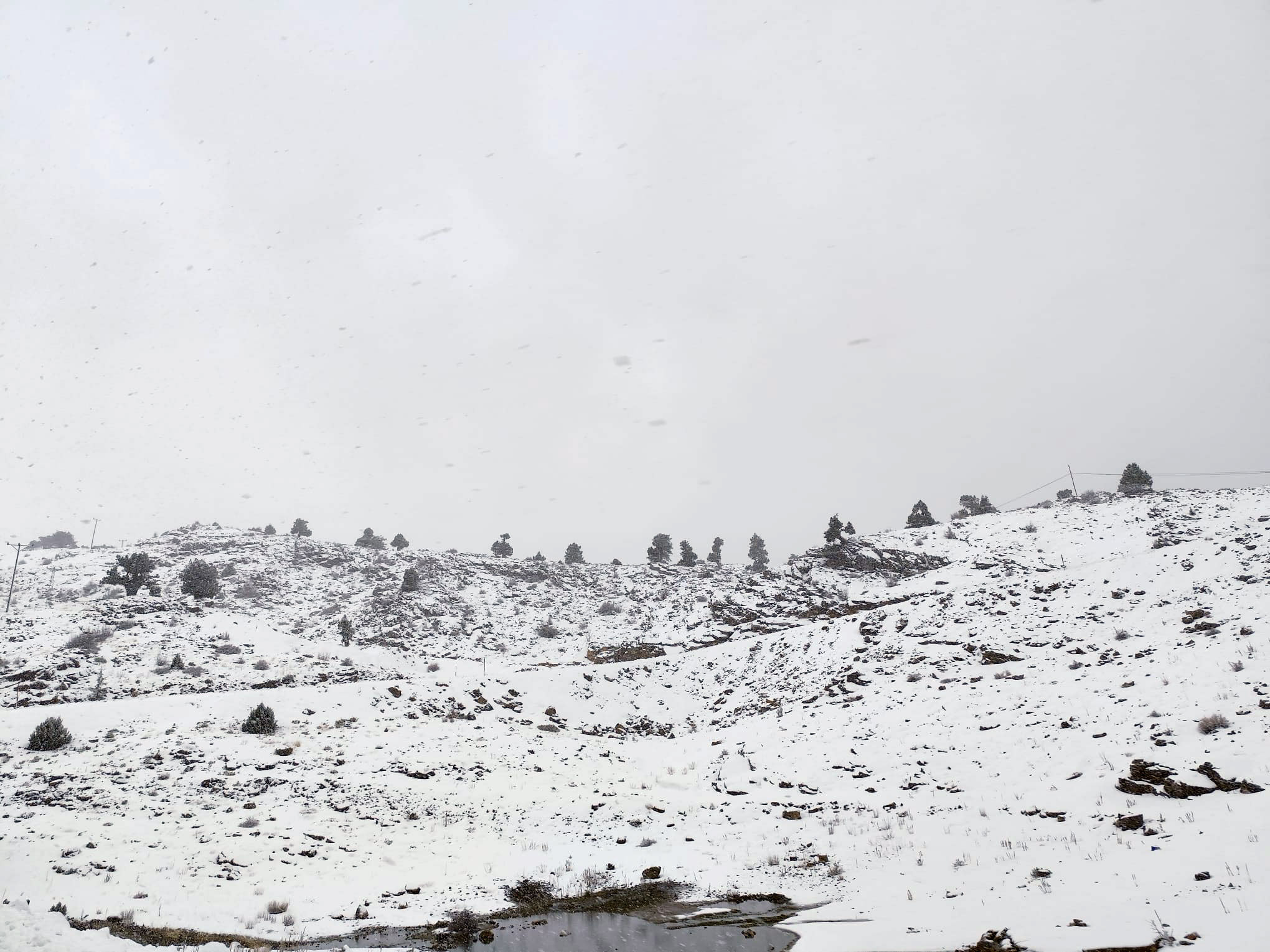 Mersin'in Yüksek Kesimlerinde Kar Etkili Oluyor