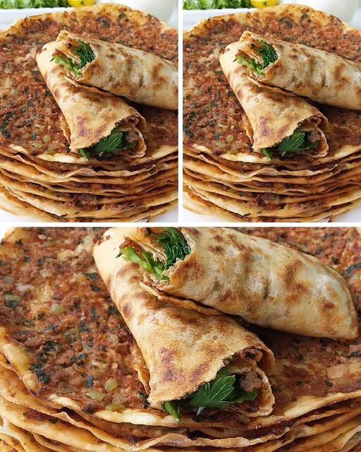 Osmaniye Mutfağından Sofralara Ev Yapımı Çıtır Lahmacun (2)