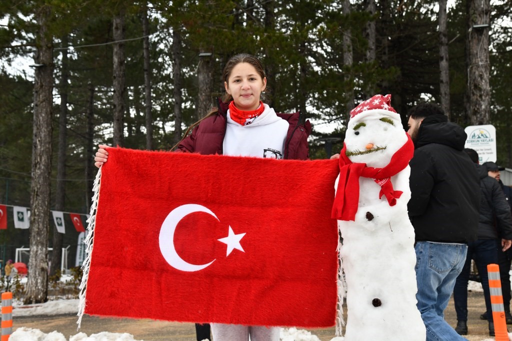 Osmaniye Zorkun Kar Festivaliyle Tatili Renklendirdi2