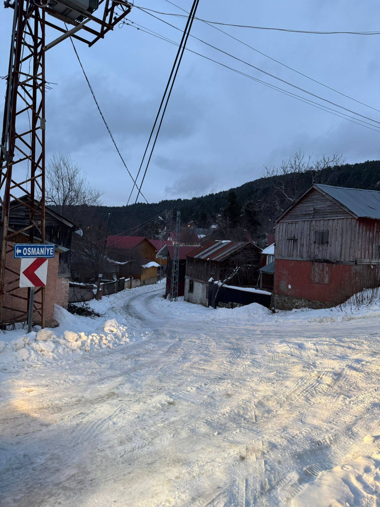 Osmaniye Zorkun Yaylası Yörükler Mahallesi Kış Güzellikleri3