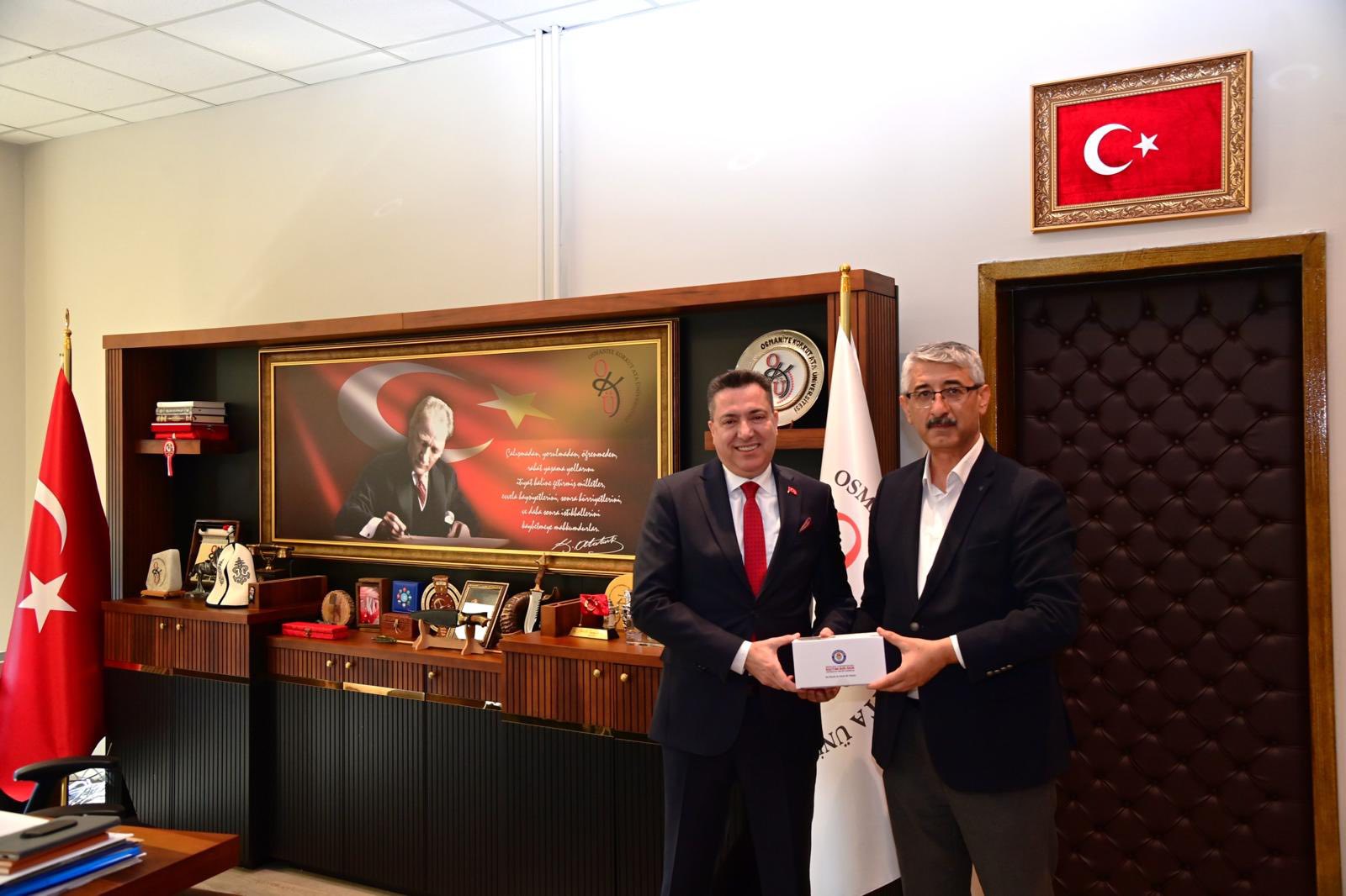 Osmaniye’de Eğitim Bir Sen’den Rektör Uzun’a Ziyaret2