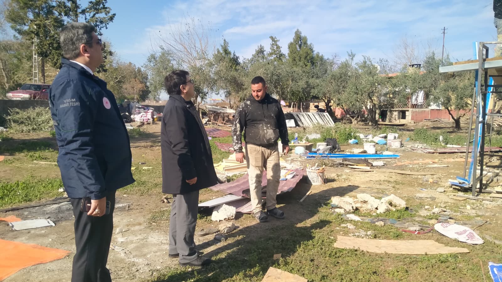 Osmaniye’de Zafer Bektaş Hemite Deprem Konutlarını İnceledi3