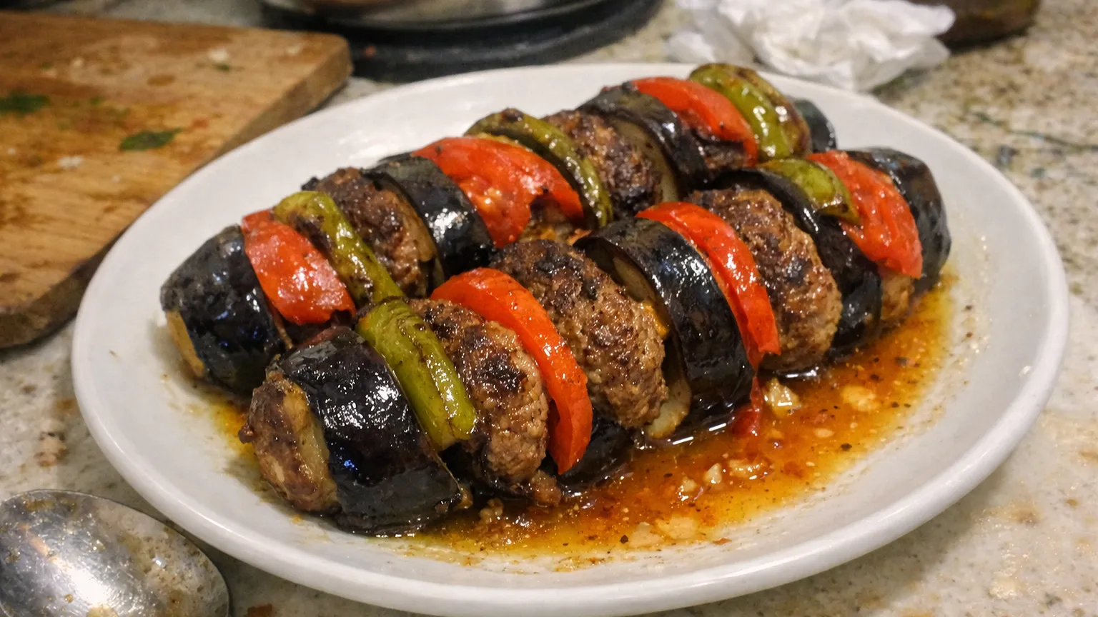 Osmaniyeliler Fırında Patlıcan Kebabına Hayran Kaldı