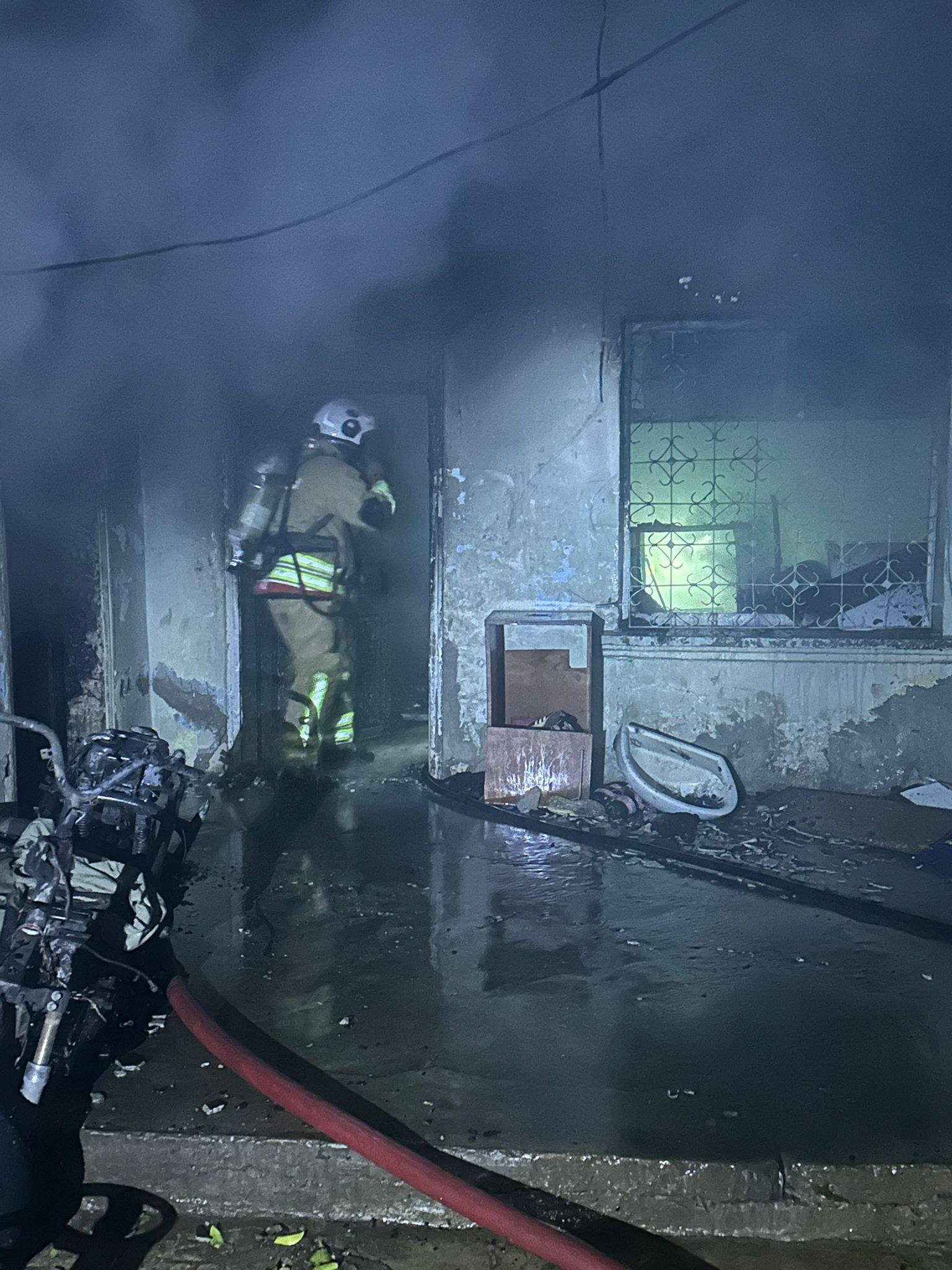 Reyhanlı’da Ev Yangını Paniğe Neden Oldu Kedi Kurtarıldı2