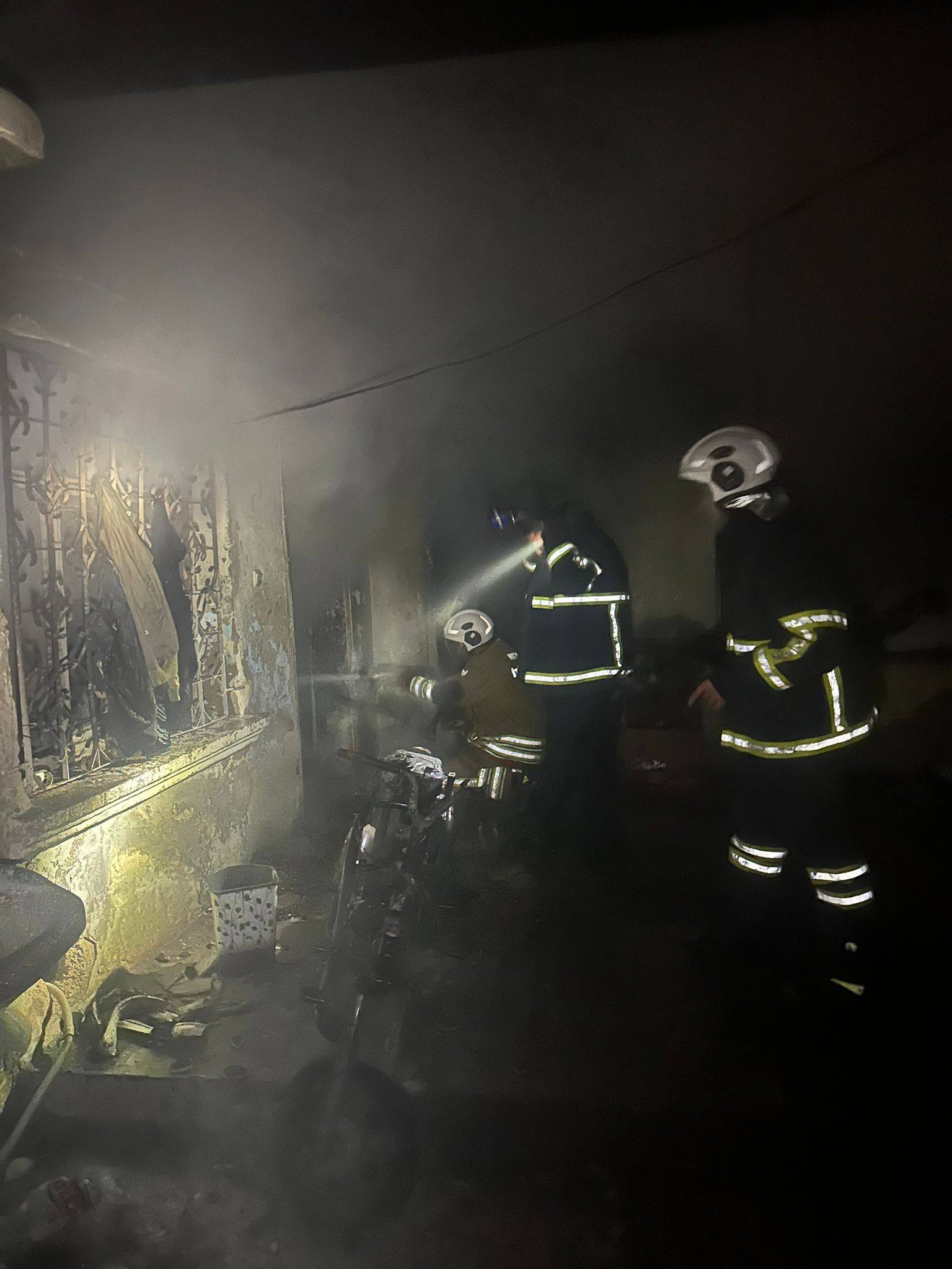 Reyhanlı’da Ev Yangını Paniğe Neden Oldu Kedi Kurtarıldı4