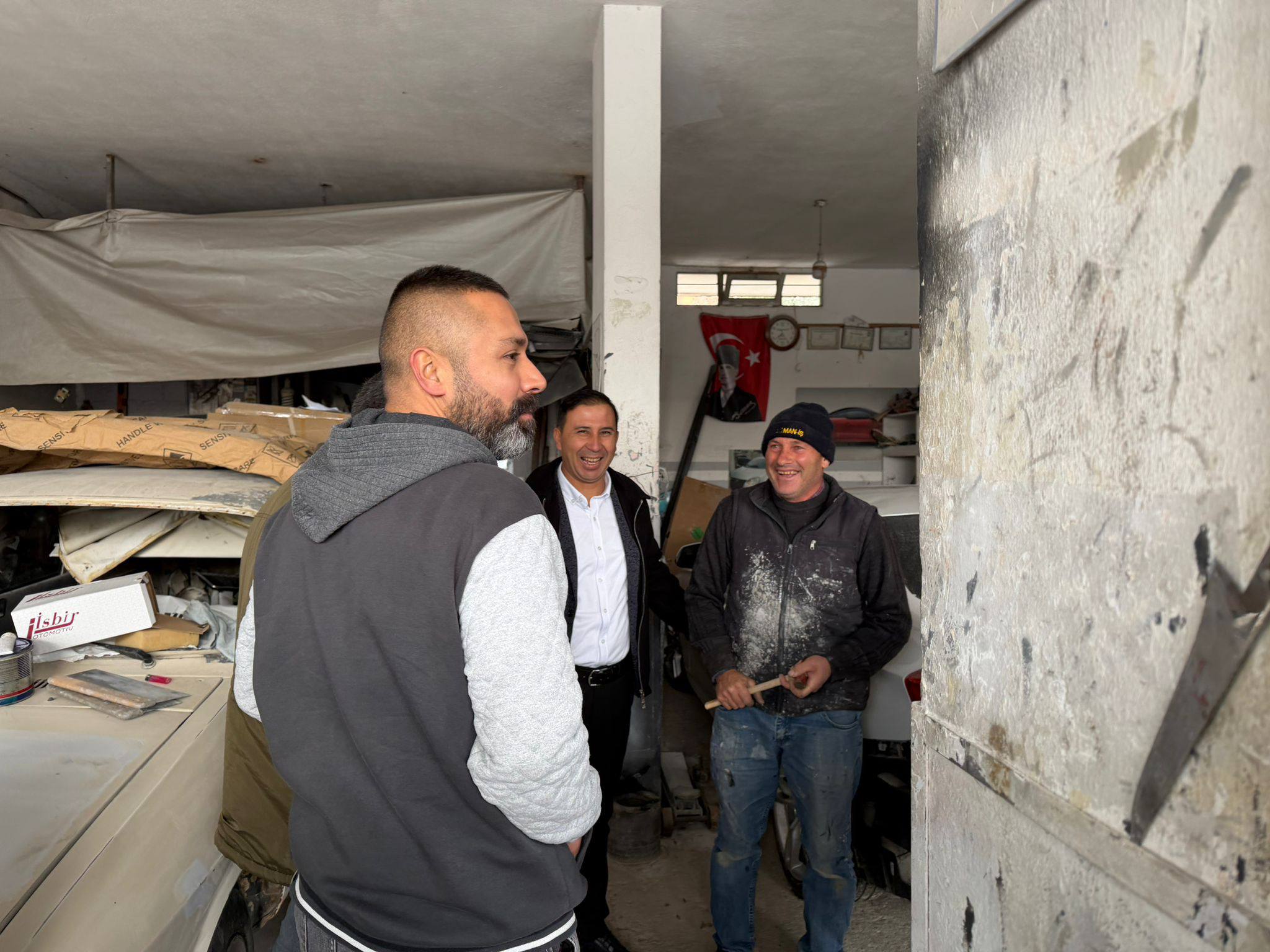 Şekeroğlu’ndan Kadirli Sanayi Esnafına Ziyaret (1)