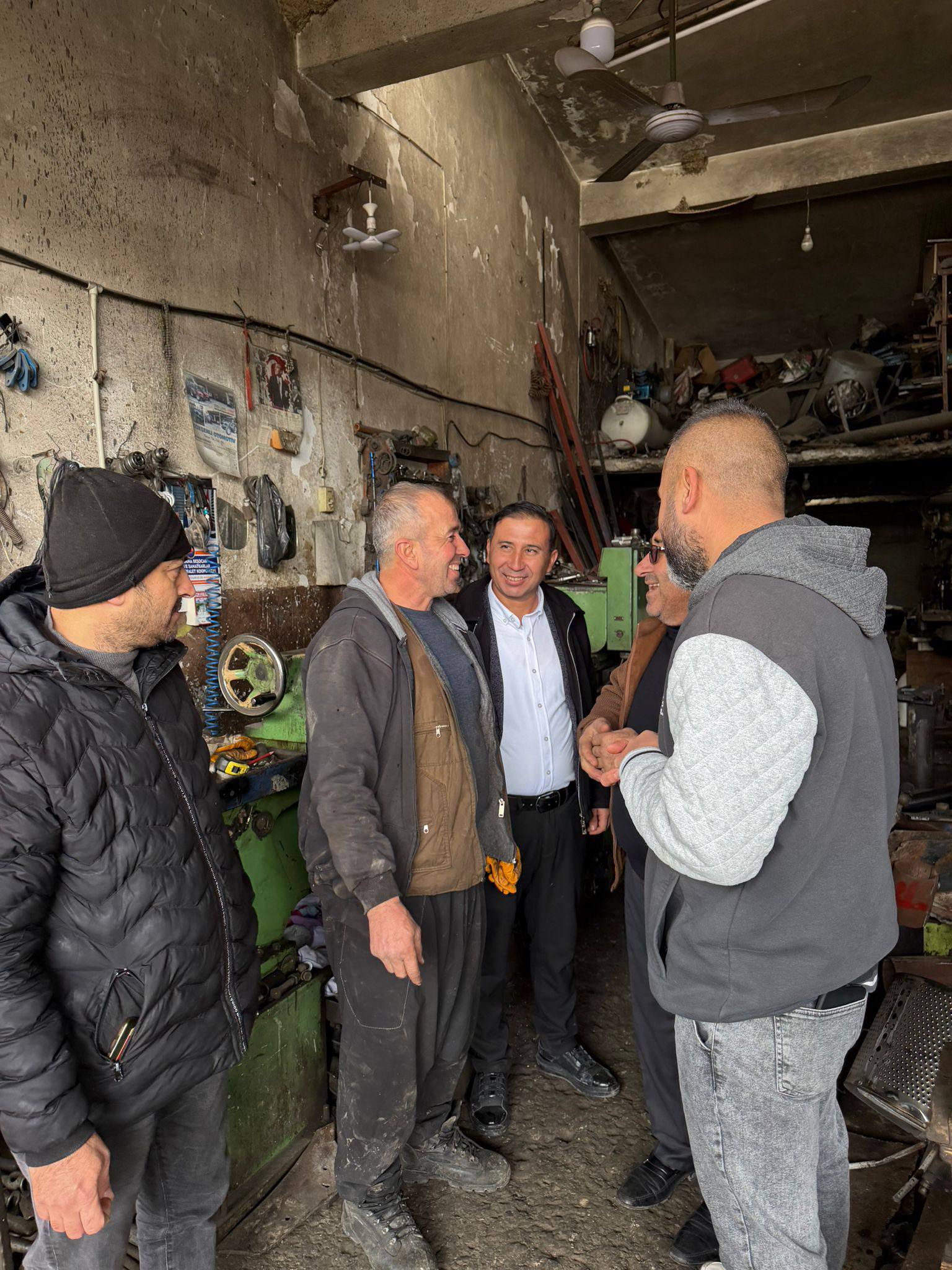 Şekeroğlu’ndan Kadirli Sanayi Esnafına Ziyaret (4)