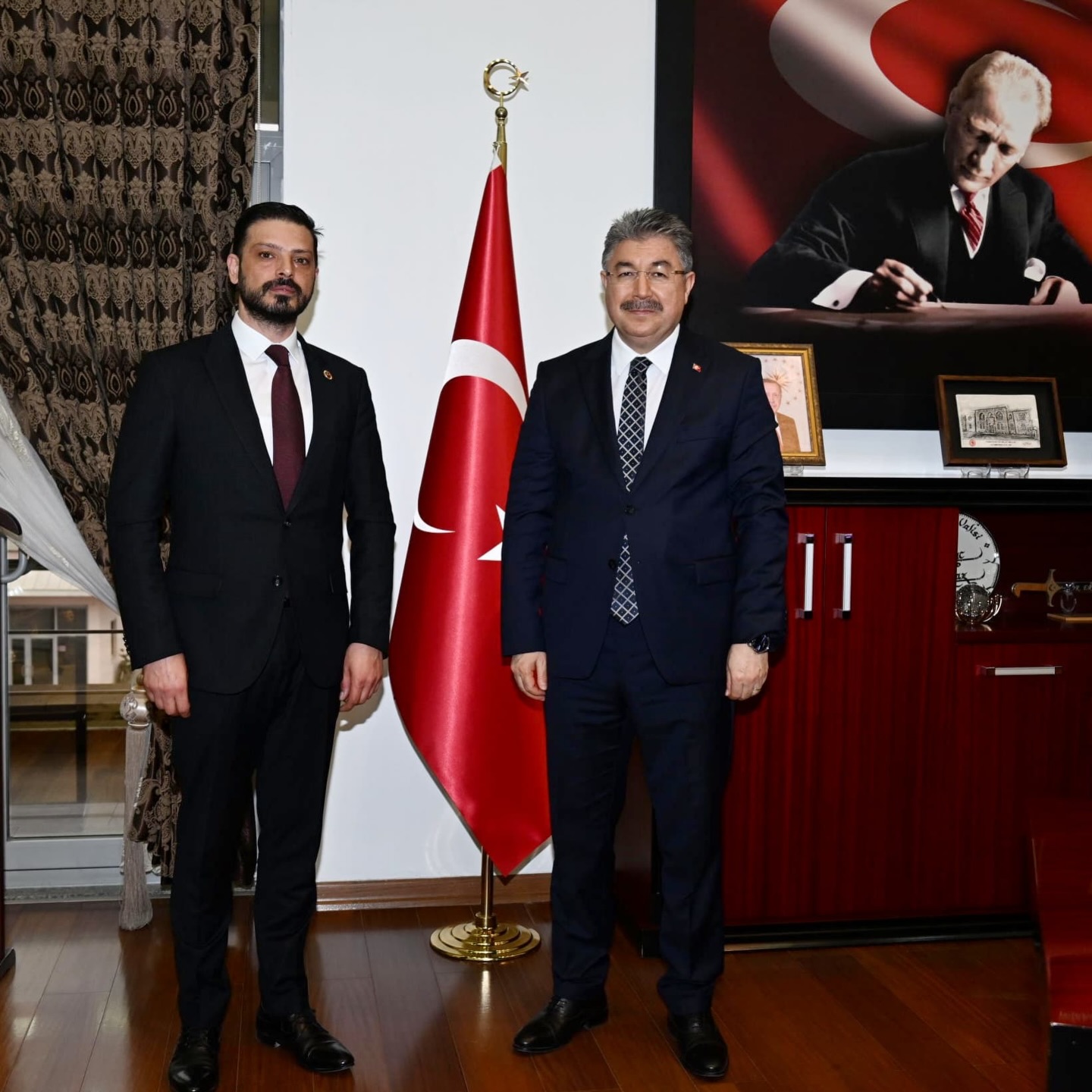 Şipal’den Vali Yılmaz’a Veda Ziyaret