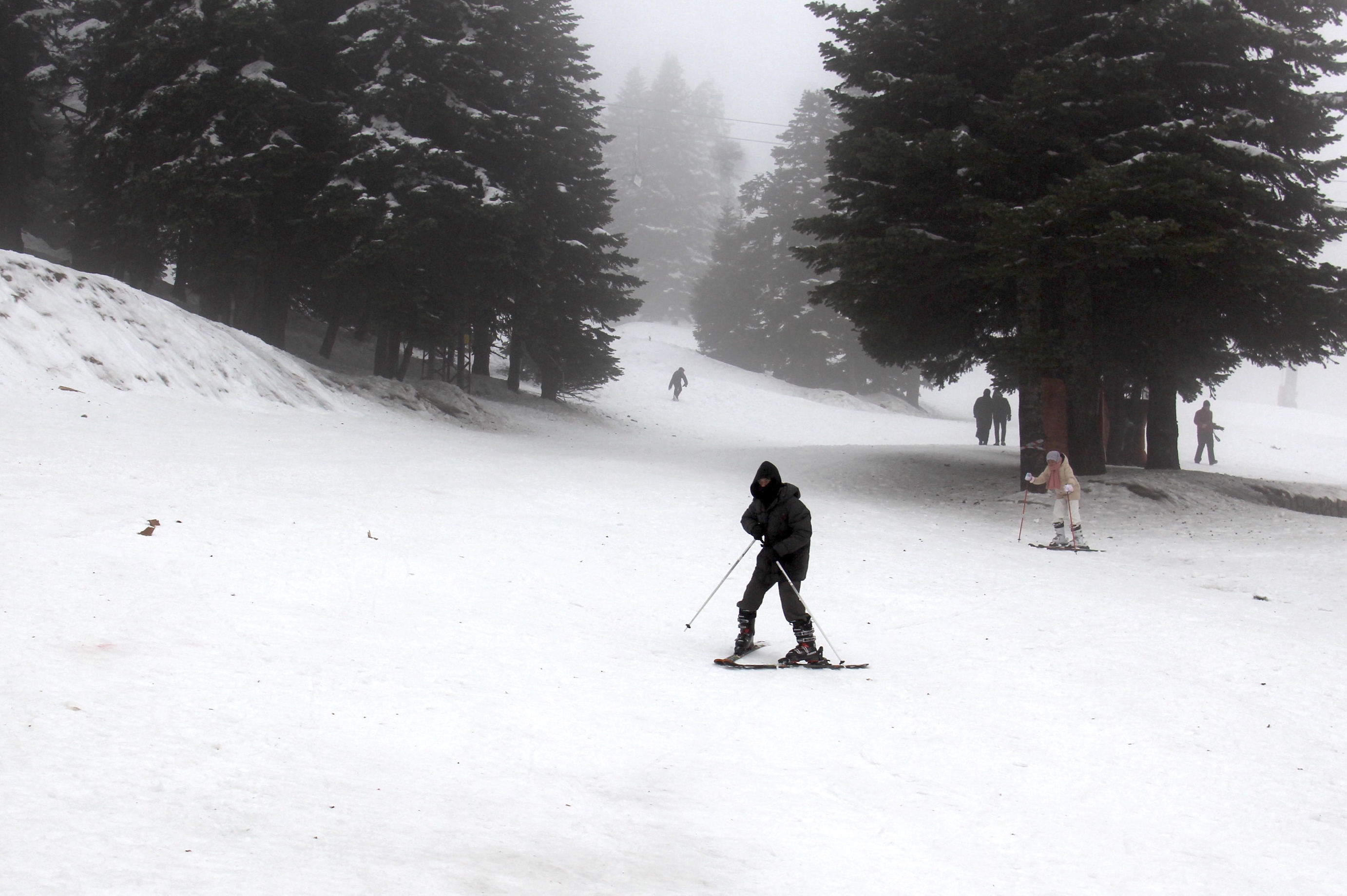 Uludağ Hafta Sonu Tatilcilerle Doldu