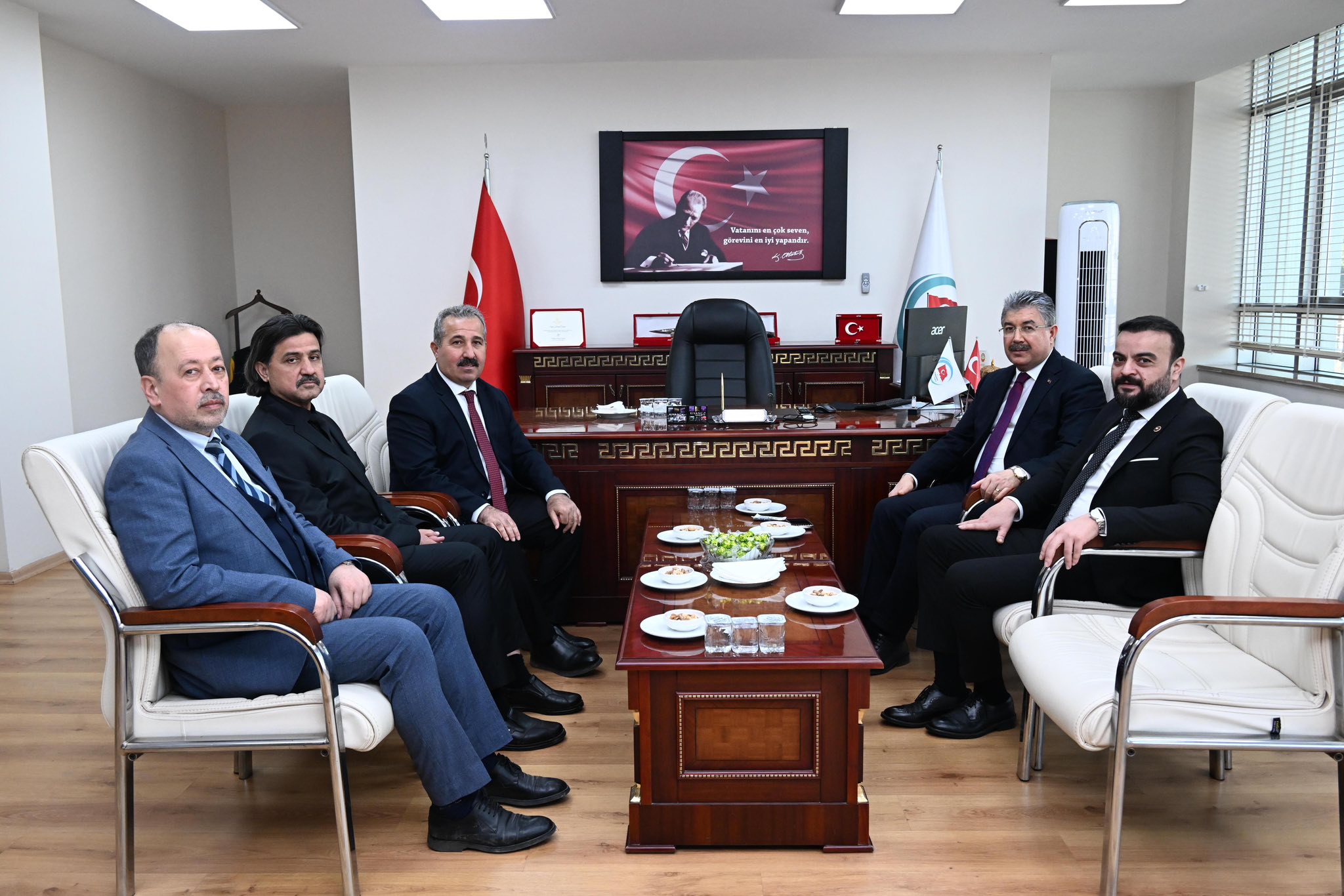 Vali Yılmaz’dan İl Genel Meclisi’ne Veda Ziyareti (2)