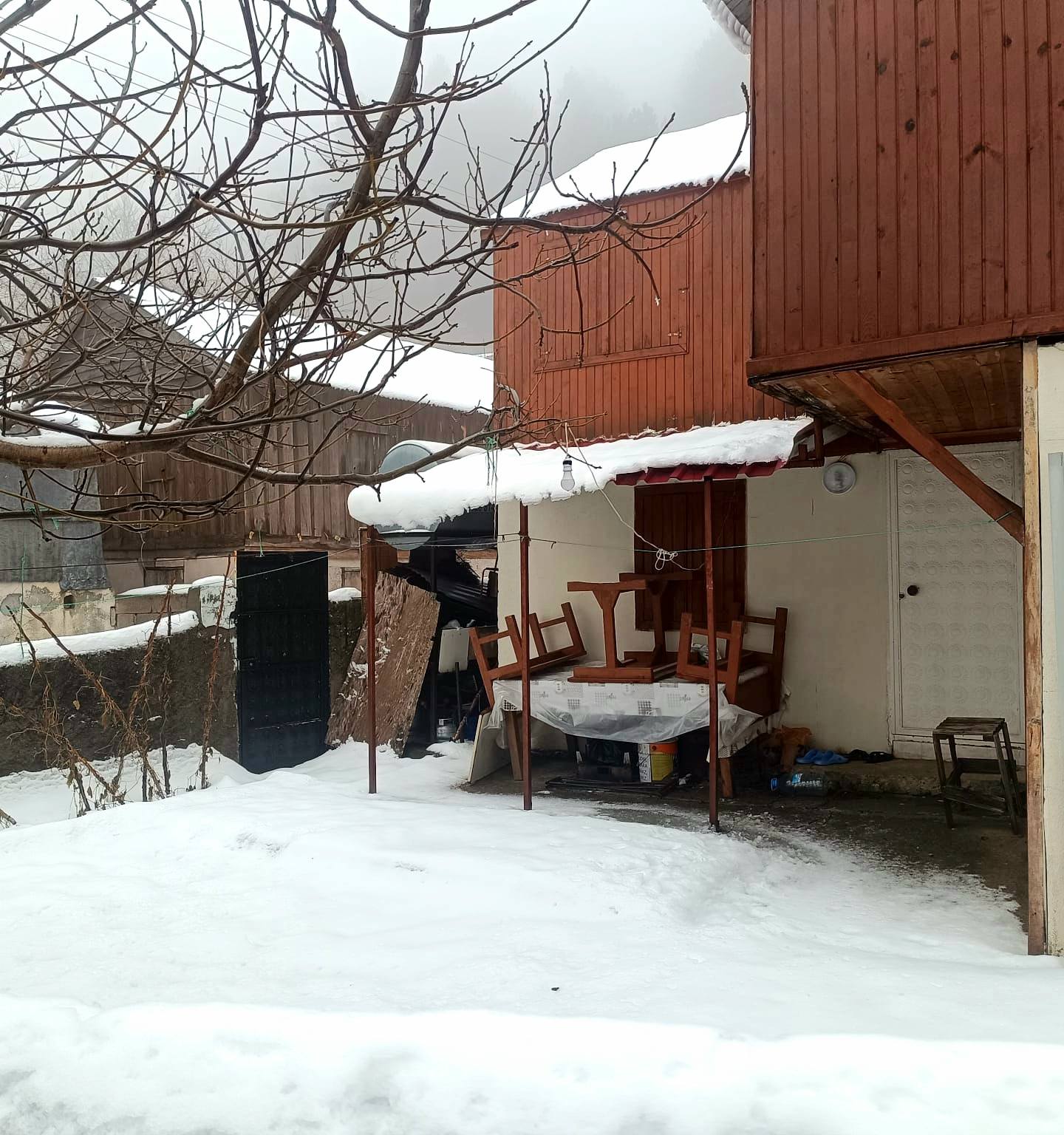 Zorkun Yaylası’nda Yörükler Mahallesi Beyaza Büründü3