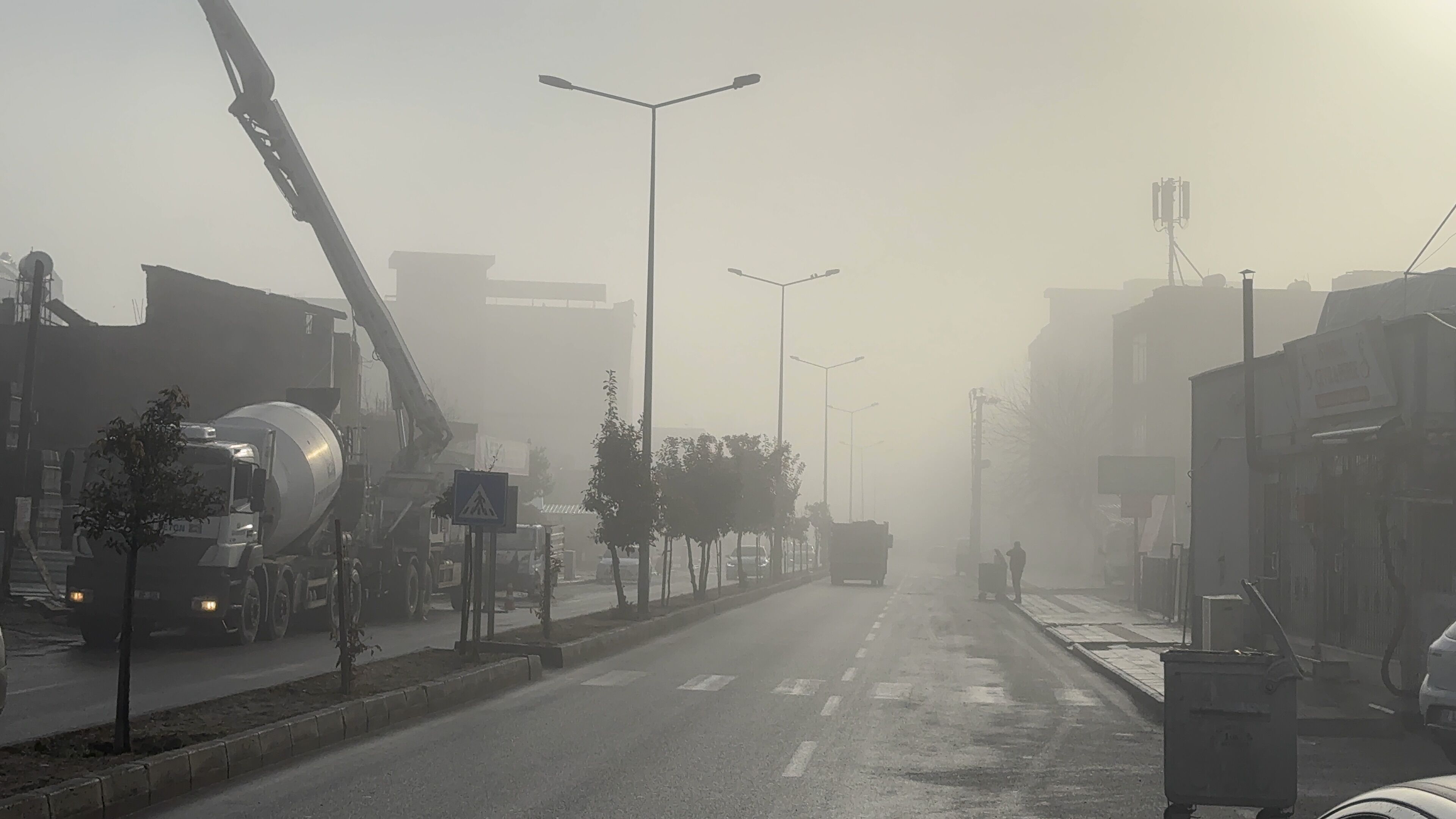 Adıyaman'da Sis Etkili Oldu
