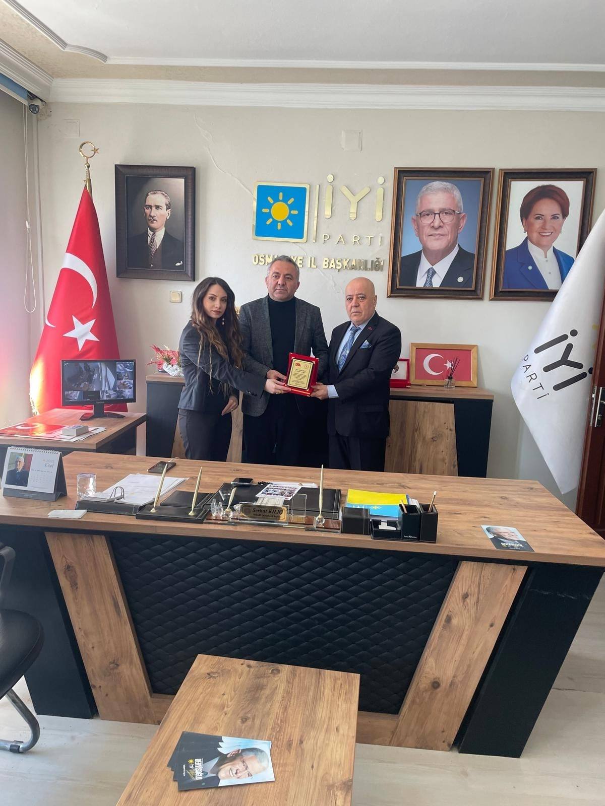 Başkan Koç İyi̇ Parti’ye Nezaket Ziyareti (2)-1