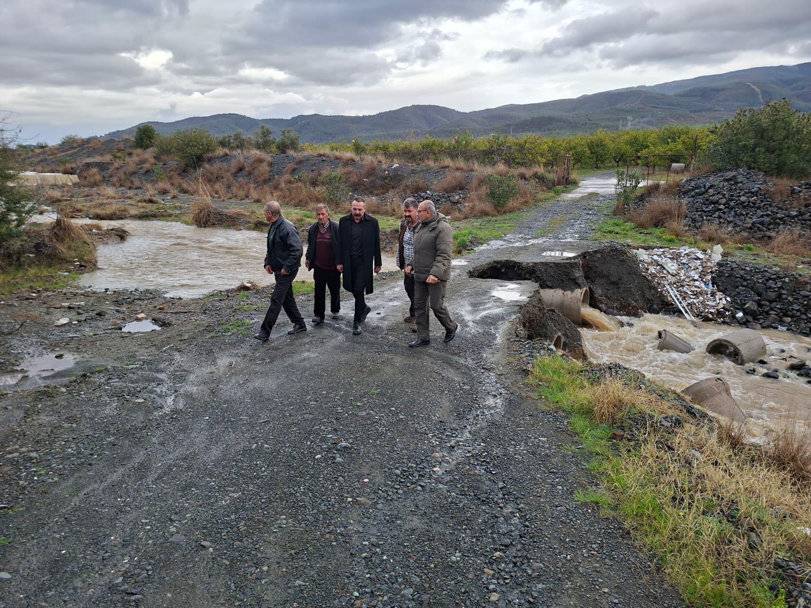 Erzin’de Yoğun Yağış Uyarısı (2)