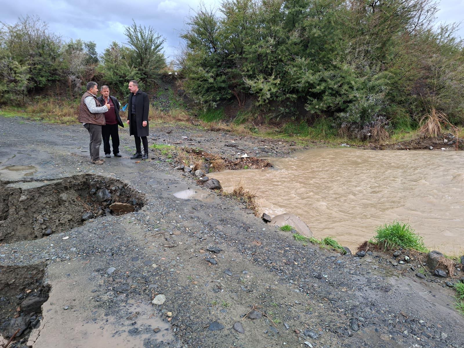 Erzin’de Yoğun Yağış Uyarısı (4)