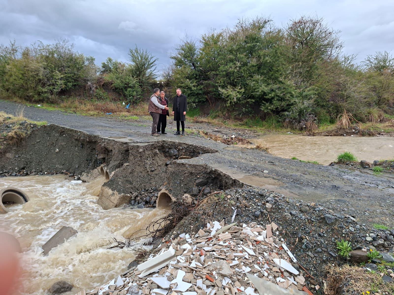 Erzin’de Yoğun Yağış Uyarısı (6)