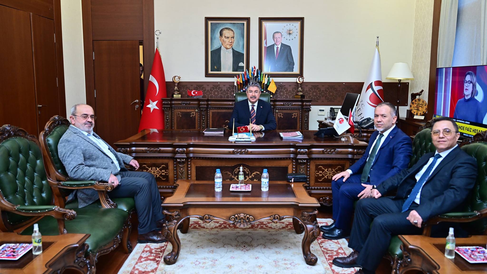 Eskişehir Valisi Dr. Erdinç Yılmaz Esi̇mder Heyetini Kabul Etti2