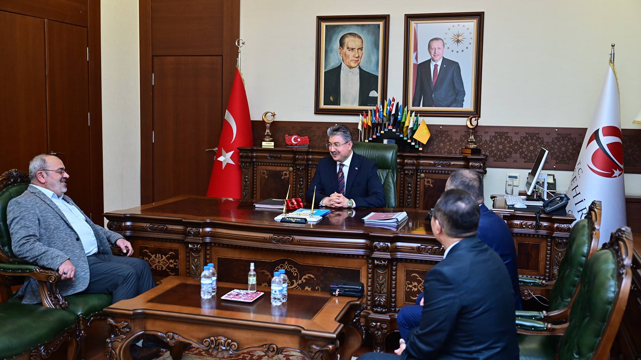 Eskişehir Valisi Dr. Erdinç Yılmaz Esi̇mder Heyetini Kabul Etti3