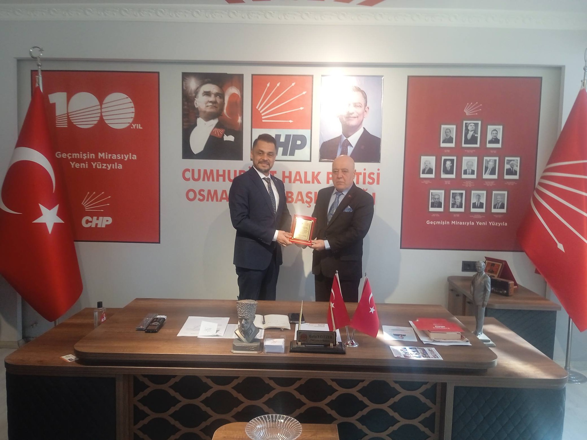 Federasyon Başkanı Koç’tan Chp Osmaniye’ye Ziyaret (1)