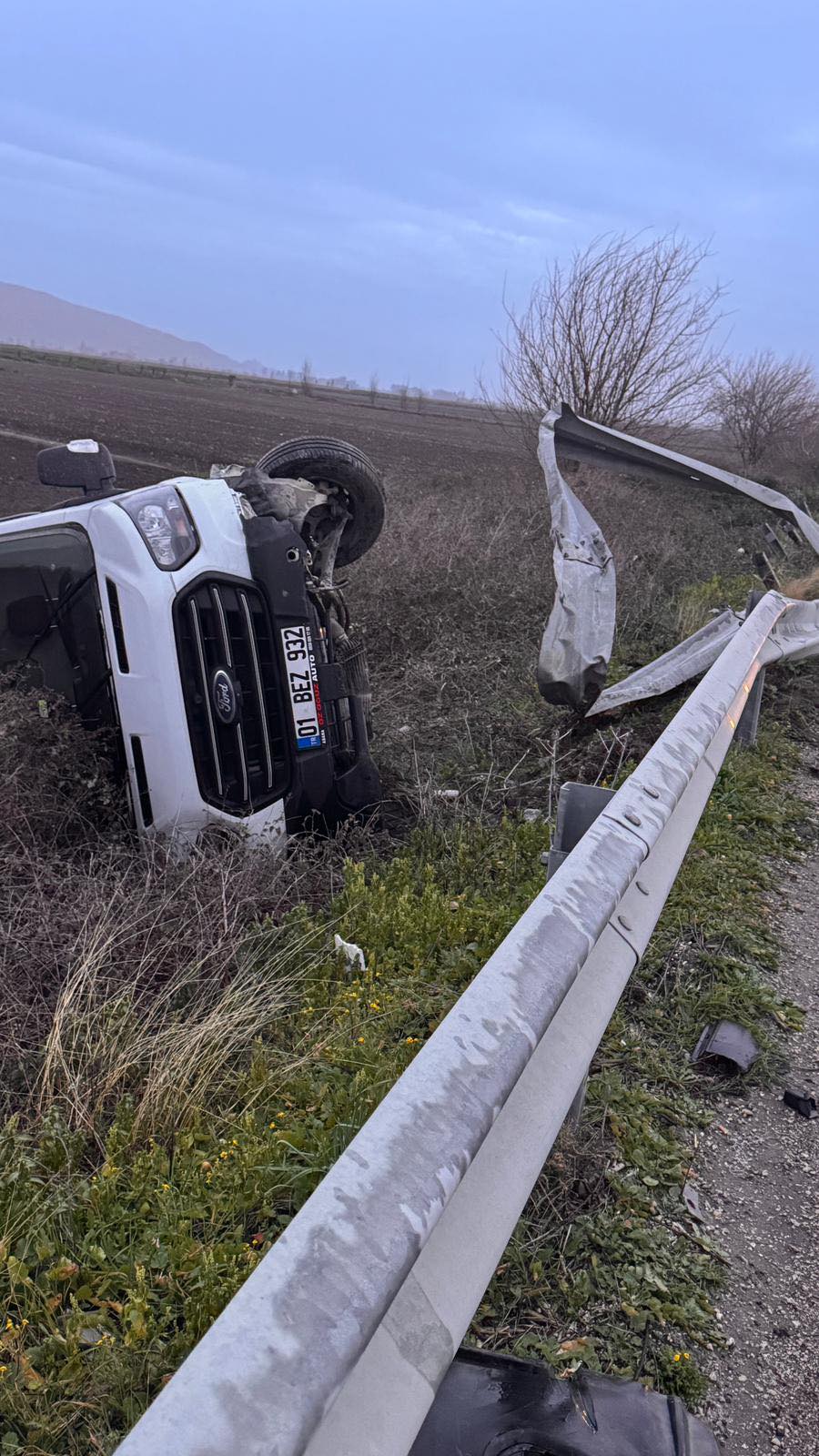 Kadirli Osmaniye Yolunda Kaza