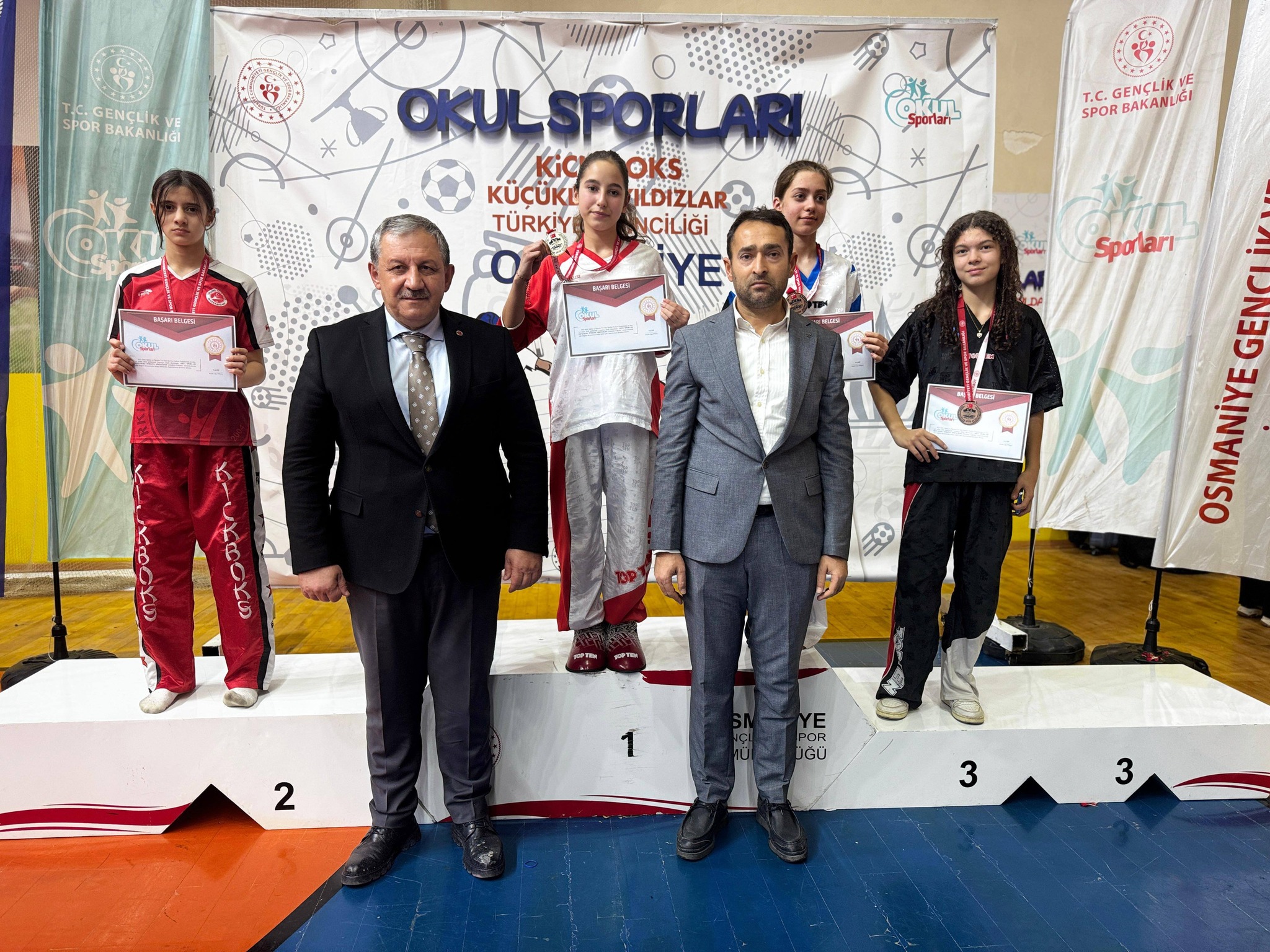 Osmaniye Okul Sporları Kick Boks Şampiyonası Sona Erdi Mi6