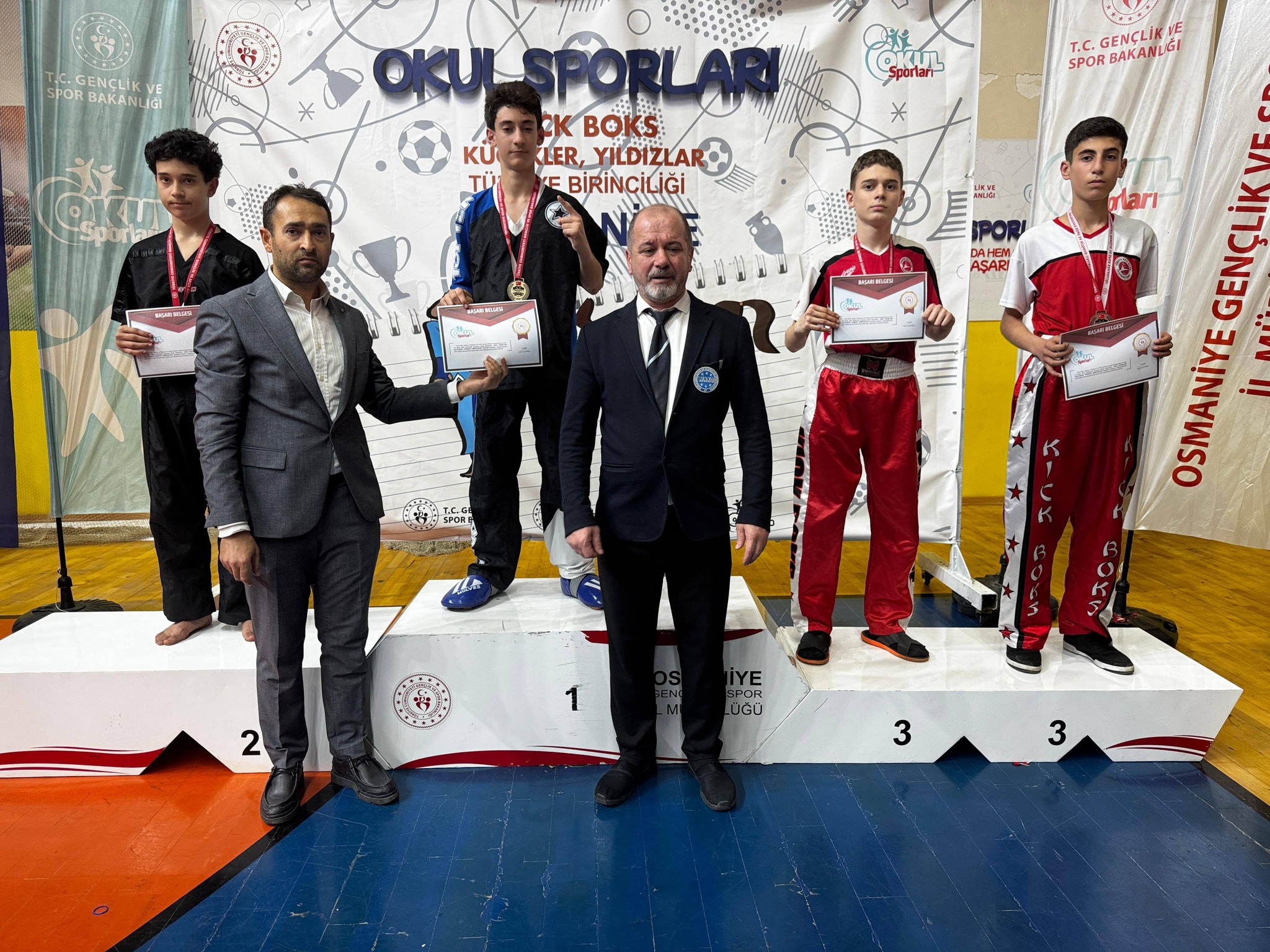 Osmaniye Okul Sporları Kick Boks Şampiyonası Sona Erdi Mi8