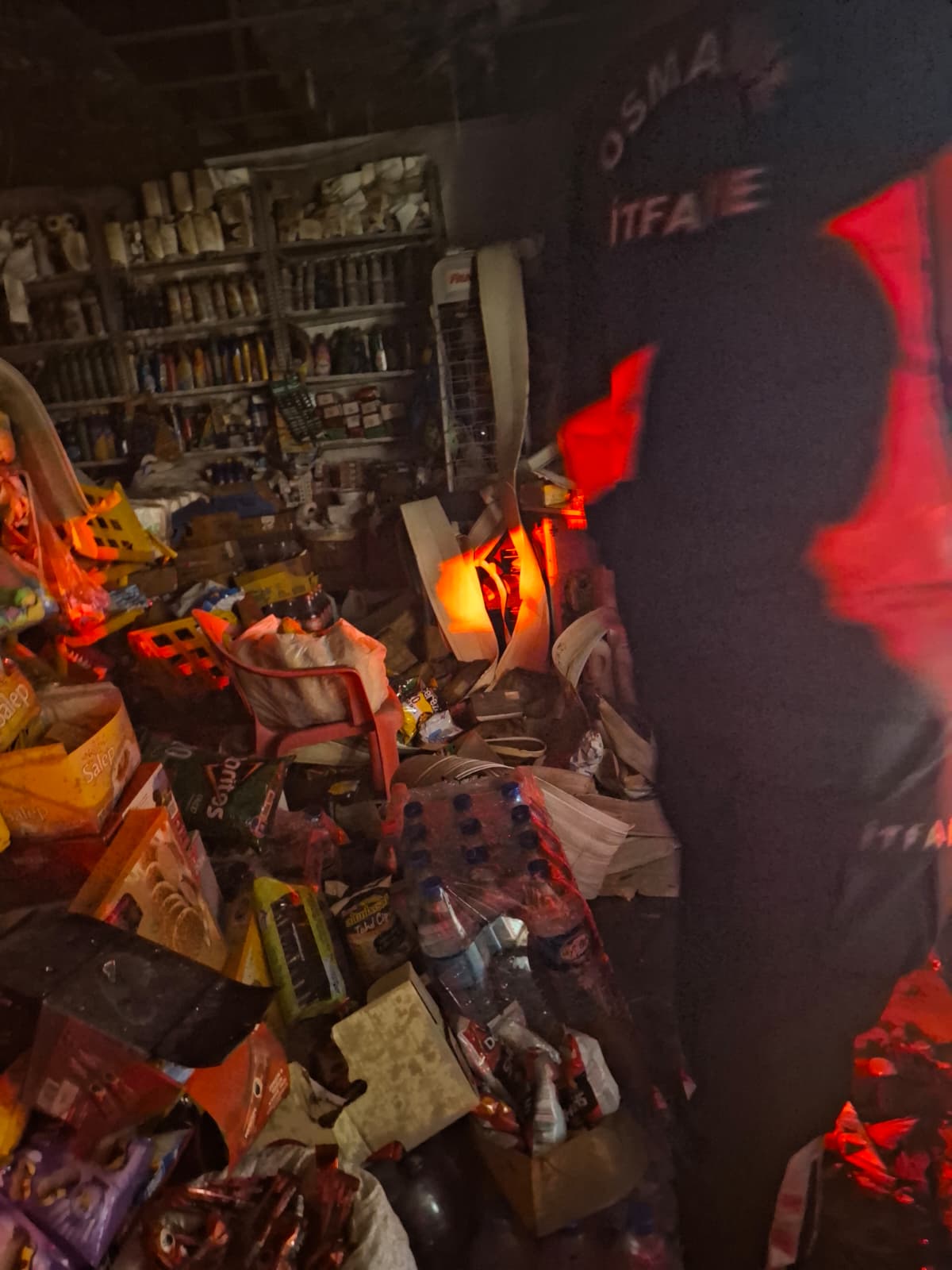 Osmaniye’de Market Yangını (5)