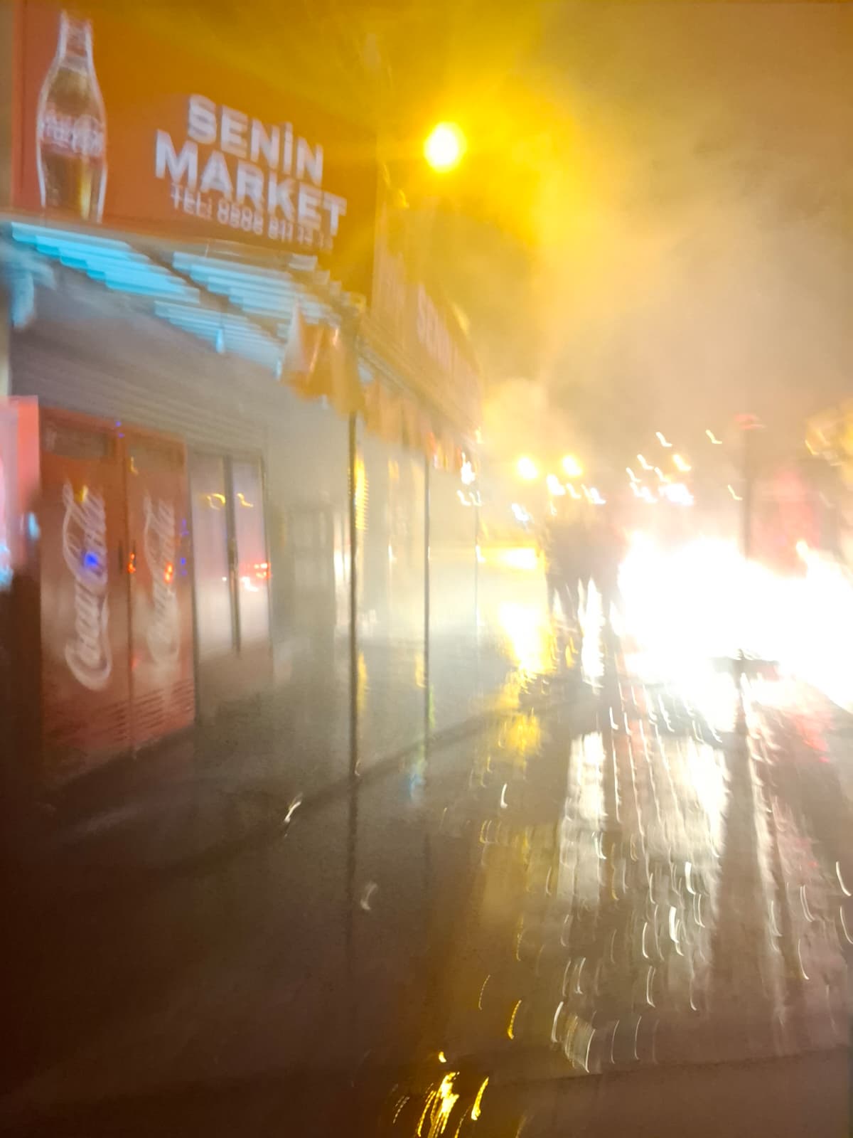 Osmaniye’de Market Yangını (6)