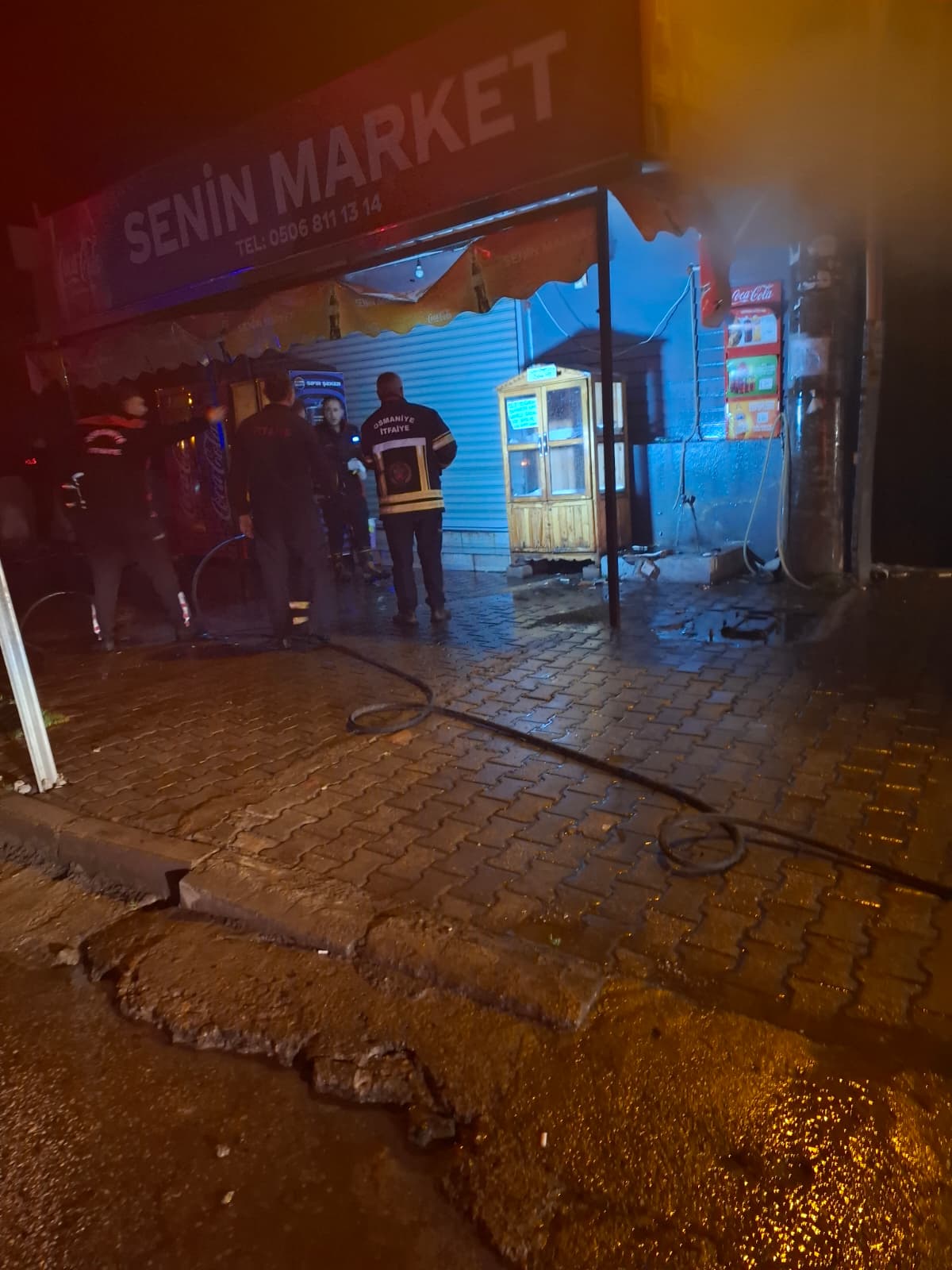Osmaniye’de Market Yangını (8)