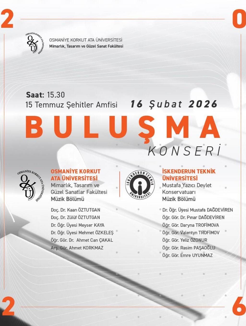 Osmaniye’de Sanat Ve Müzik Buluşması 16 Şubat’ta2