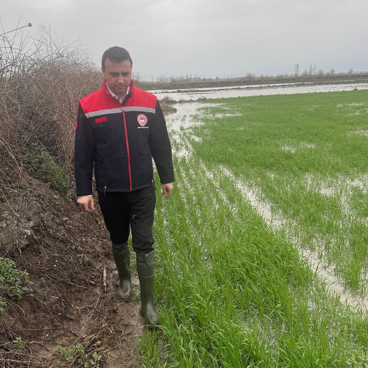 Sağanak Yağışlar Tarım Arazilerinde Zarara Neden Oldu (2)