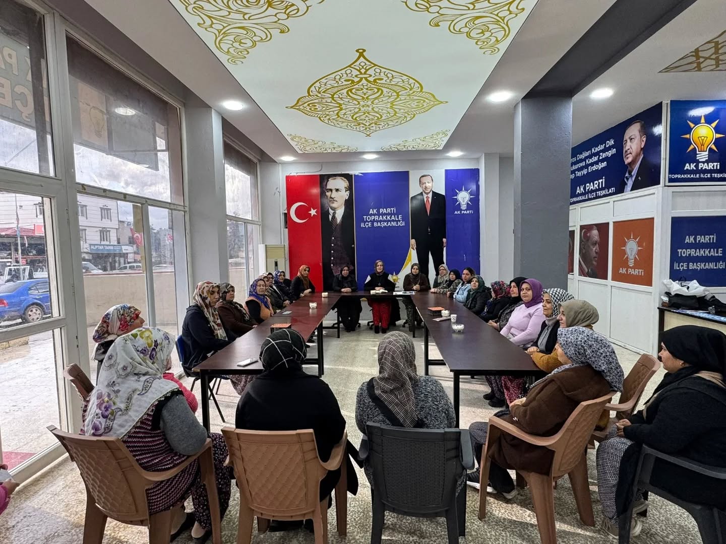 Toprakkale Kadın Kolları Başkan Akgün’e Destek Verdi3