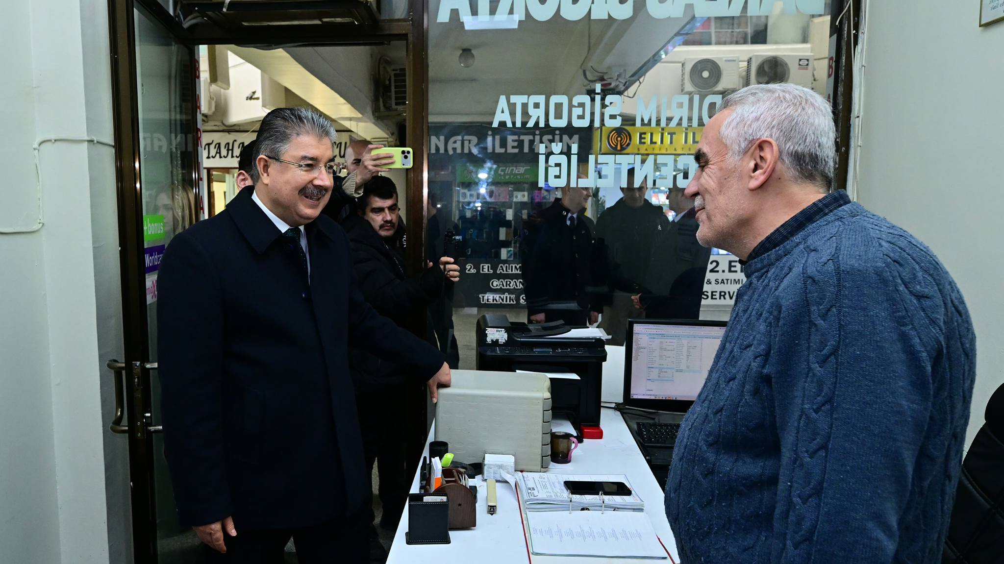 Vali Erdinç Yılmaz Taşbaşı Esnafını Ziyaret Etti4