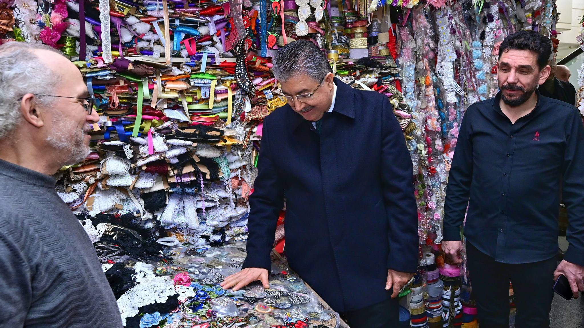 Vali Erdinç Yılmaz Taşbaşı Esnafını Ziyaret Etti6